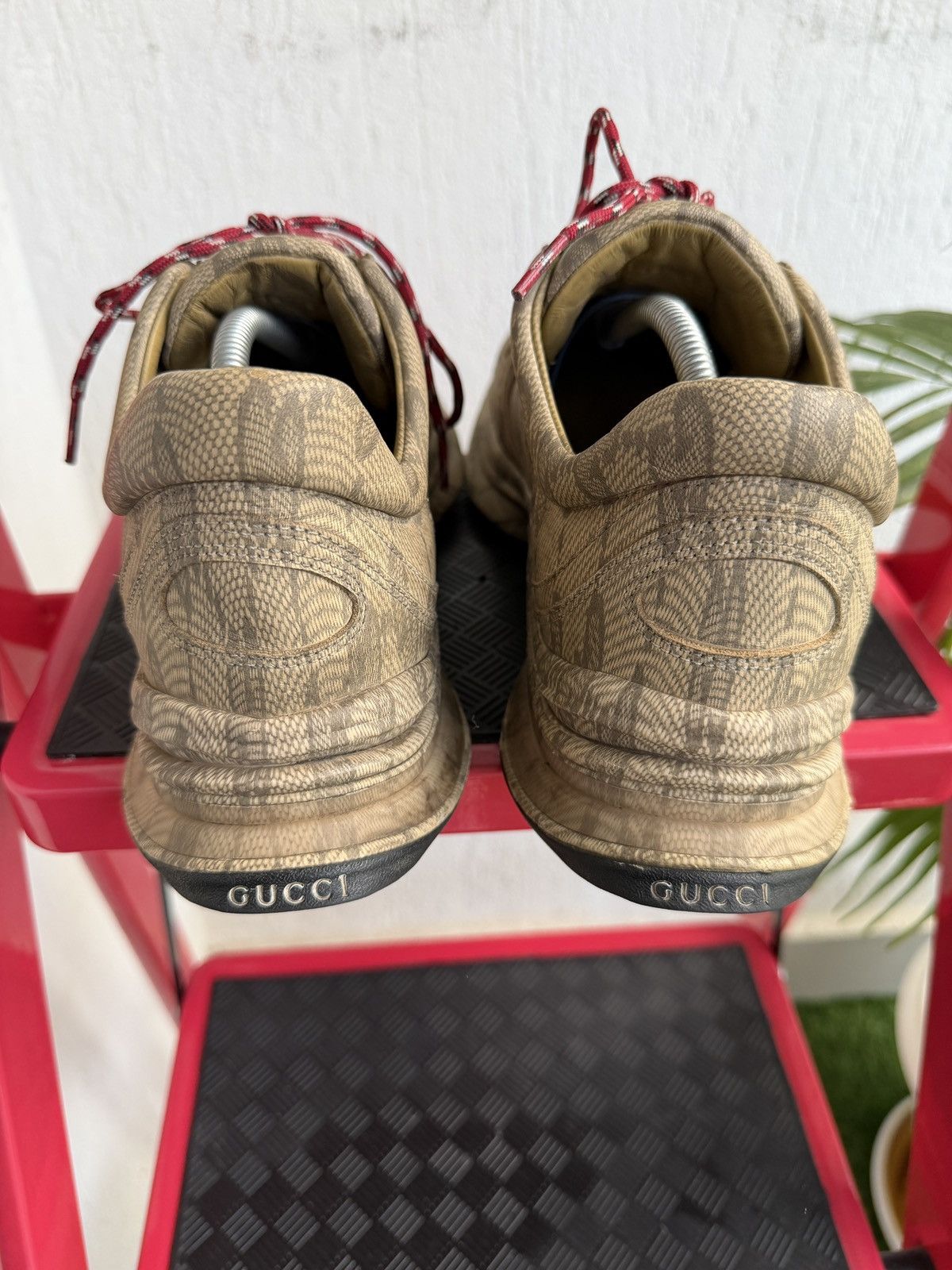 Gucci Gg monogram Run sneaker Size US 9.5 / EU 42-43 - 20 Thumbnail