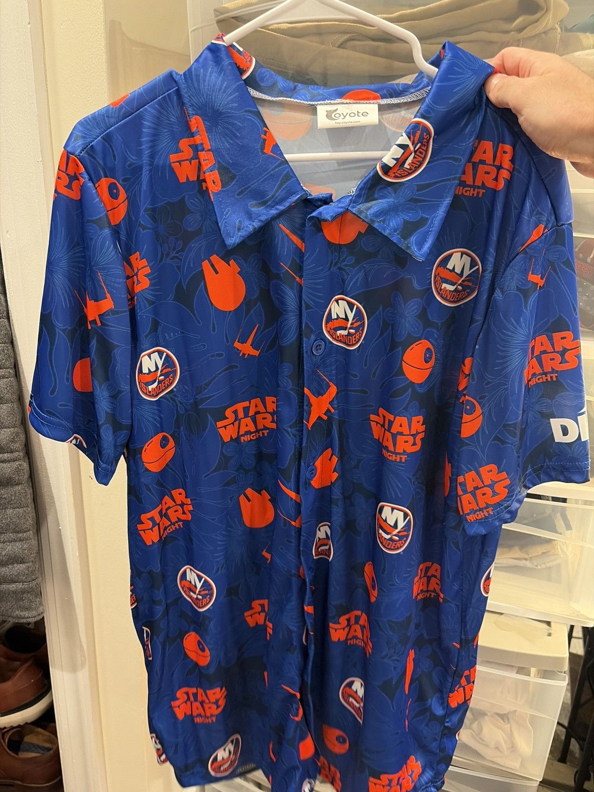 Other NY islanders x Star Wars polo Size US XL / EU 56 / 4 - 1 Thumbnail