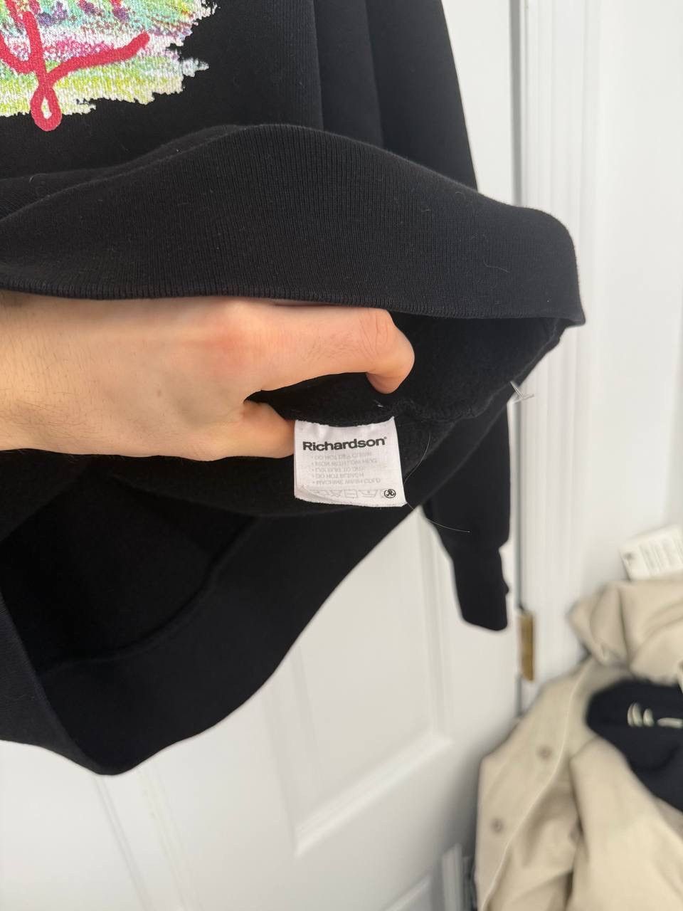 Richardson Richardson Hoodie black Lovely day heavy cotton FW20 rare S Size US S / EU 44-46 / 1 - 3 Thumbnail