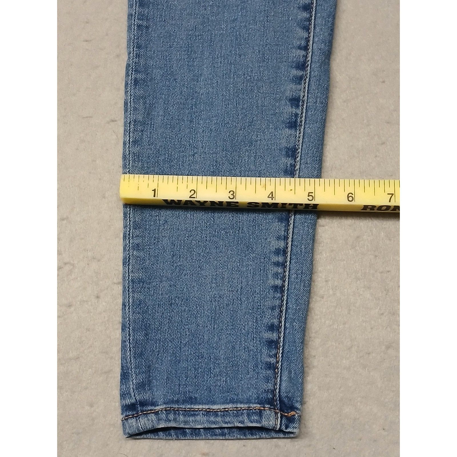 American Eagle Outfitters Amercian Eagle (4R) Women’s Skinny Stretch Blue Denim Jeans Size 27" / US 4 / IT 40 - 12 Thumbnail