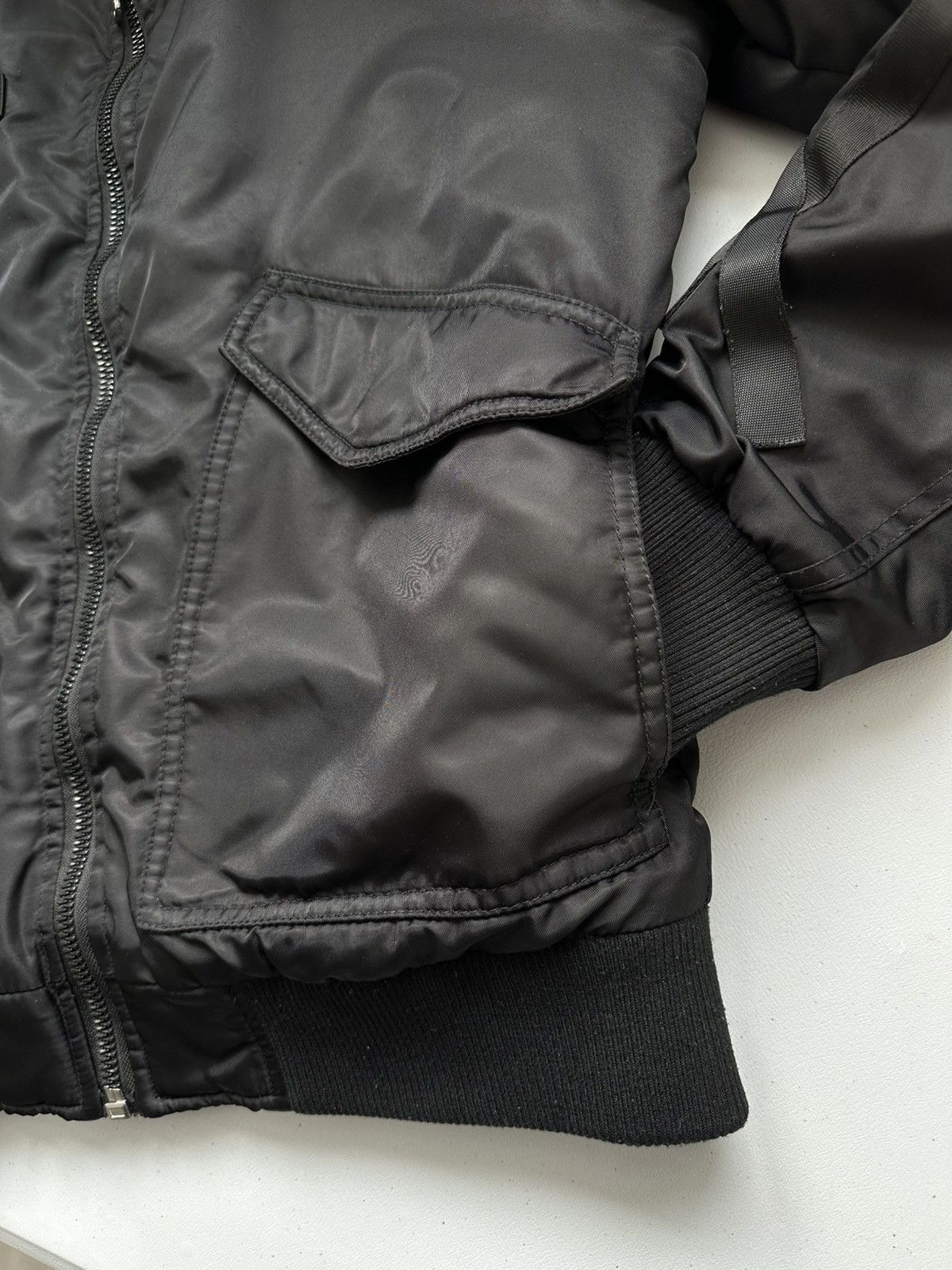 Japanese Brand Vintage Y2k Bomber Jacket Gothic Oversized Size US S / EU 44-46 / 1 - 6 Thumbnail