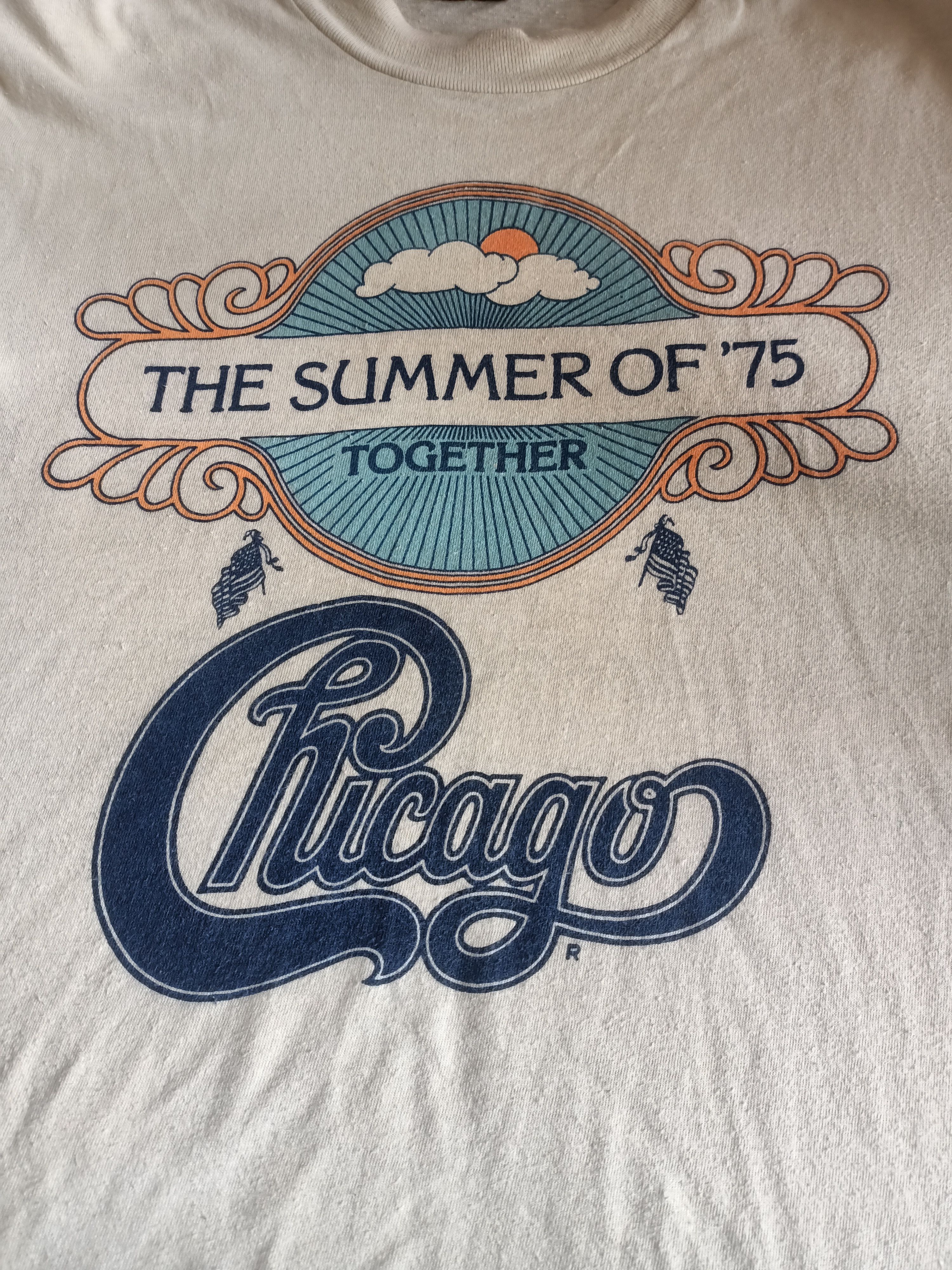 Band Tees The Summer of 75 Together Chicago with The Beach Boys Size US L / EU 52-54 / 3 - 6 Thumbnail
