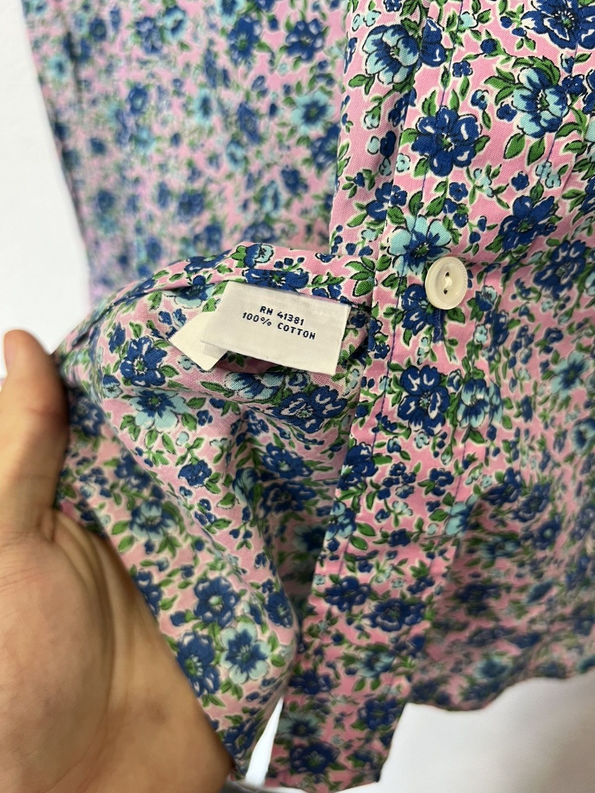 Polo Ralph Lauren Polo Ralph Lauren Flowers Button Shirt Mens Classic Size US S / EU 44-46 / 1 - 5 Thumbnail