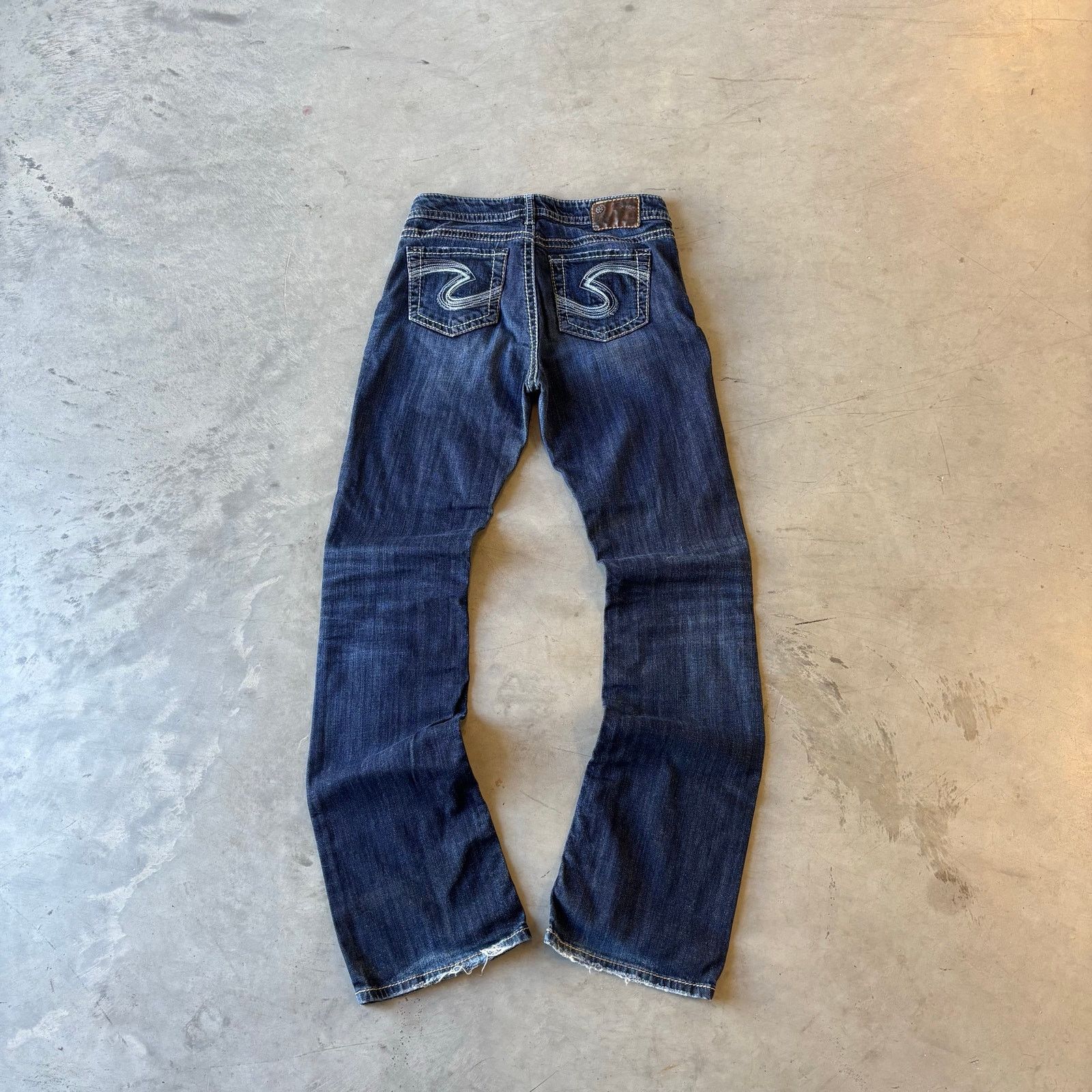 Silver Jeans Co. Vintage Silver Brand Darkwashed Bootcut Jeans Size US 28 / EU 44 - 4 Thumbnail