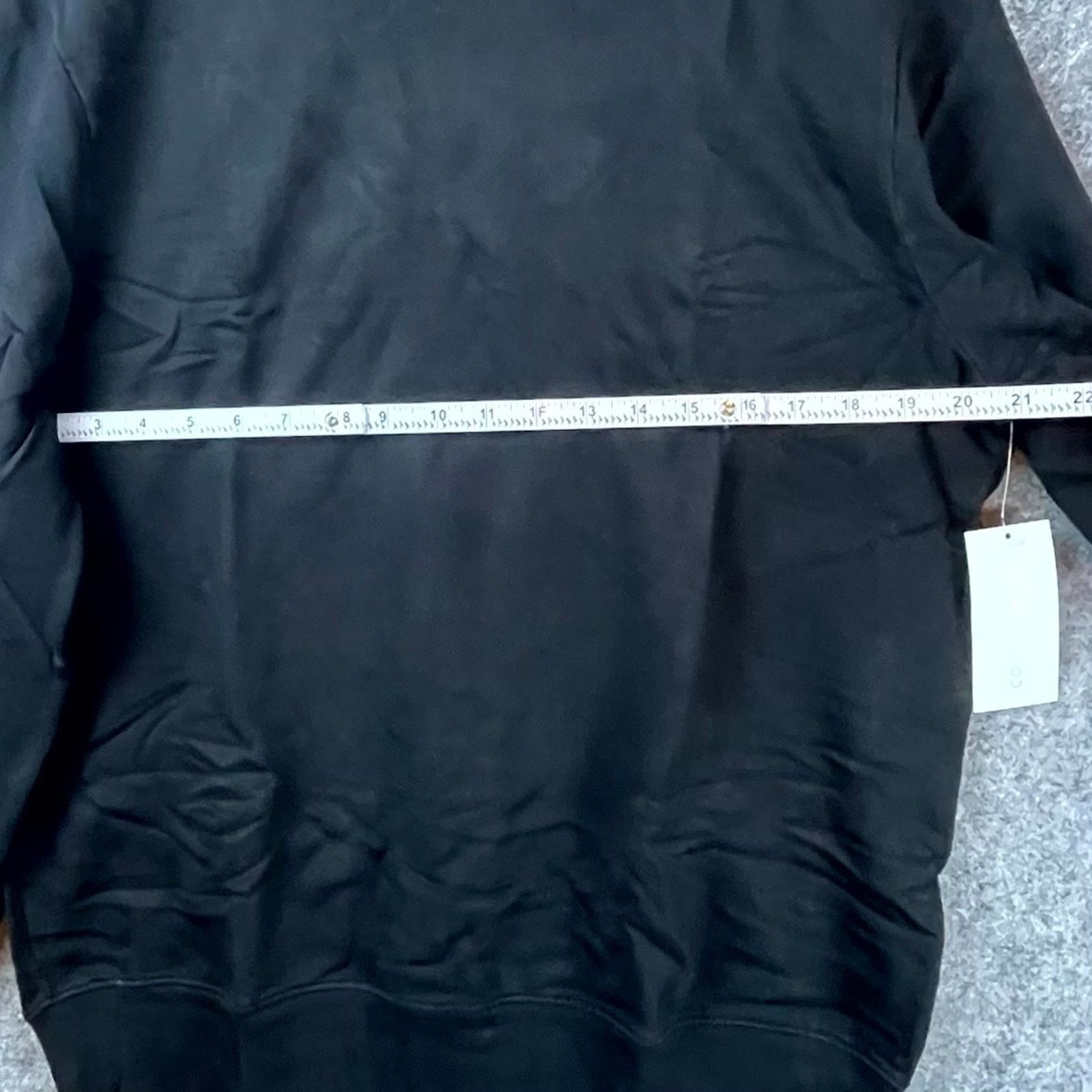 COTTONCITIZEN Cotton Citizen Cobain Crew Neck Sweatshirt Medium Jet Black Size US M / EU 48-50 / 2 - 4 Thumbnail