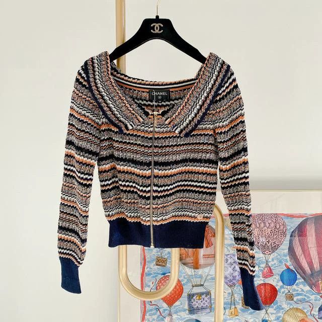 Chanel Knitted cardigan coat