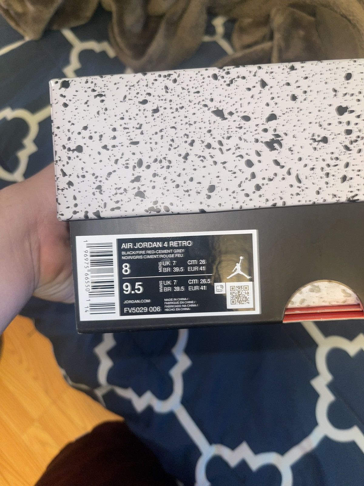 Jordan Brand Jordan 4 bred reimagined Size US 8 / EU 41 - 9 Thumbnail