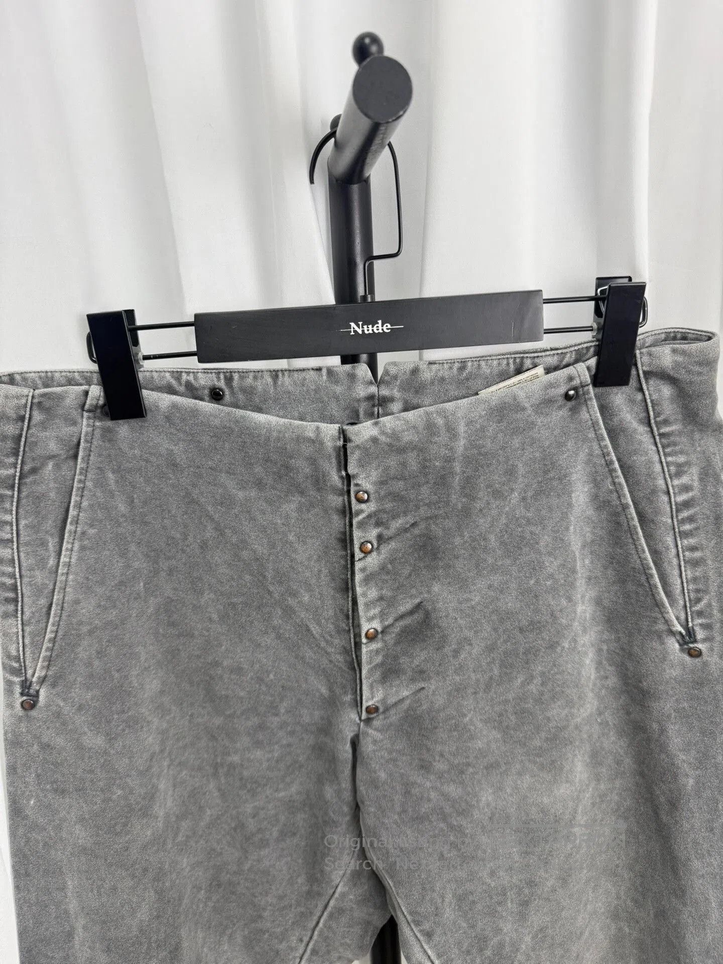 Maison Margiela Maison Margiela 07AW Rivet Moleskin Trousers. Size US 31 - 6 Thumbnail