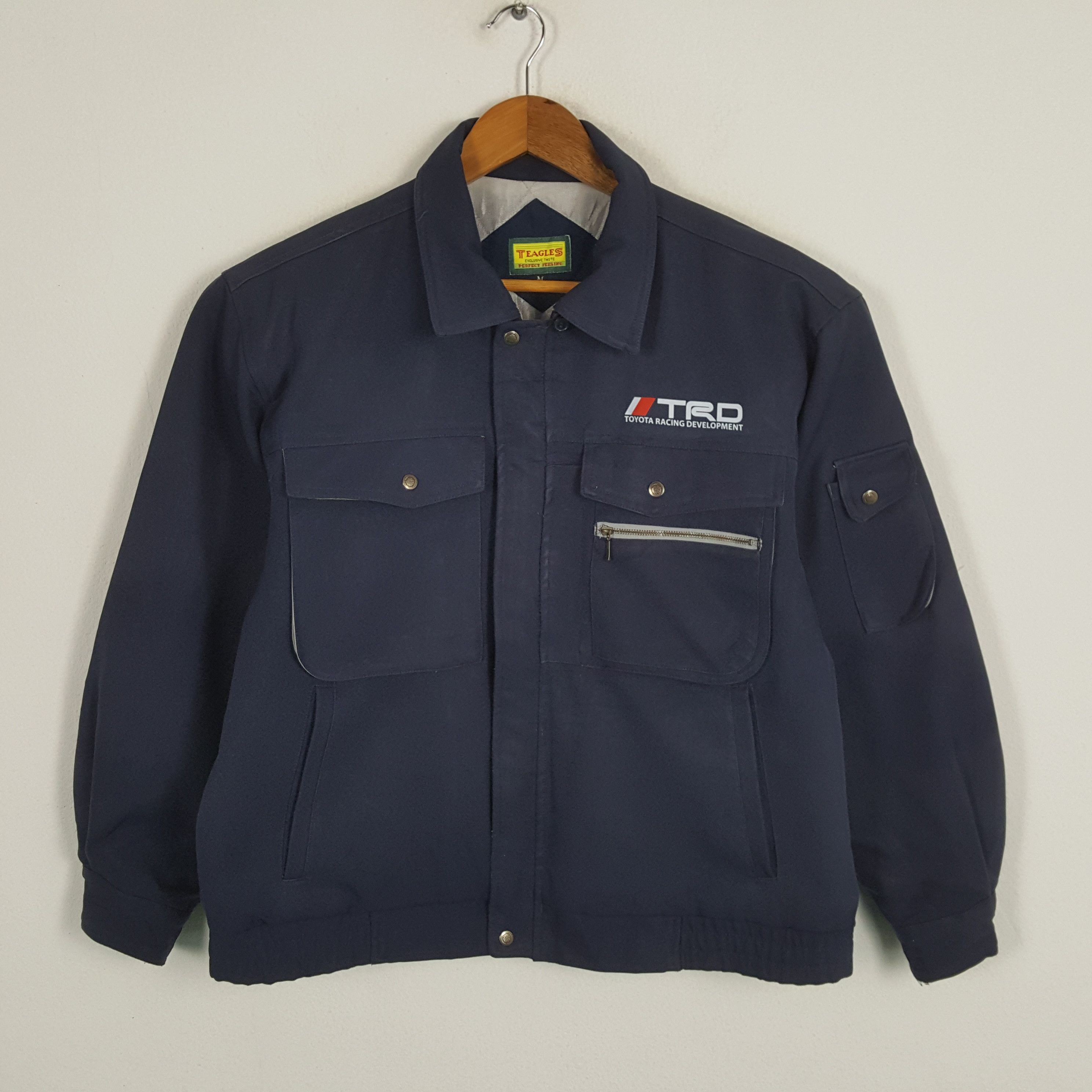 Japanese Brand × Vintage Vintage TRD TOYOTA RACING DEVELOPMENT Japanese Custom Jacket Size US L / EU 52-54 / 3 - 3 Thumbnail