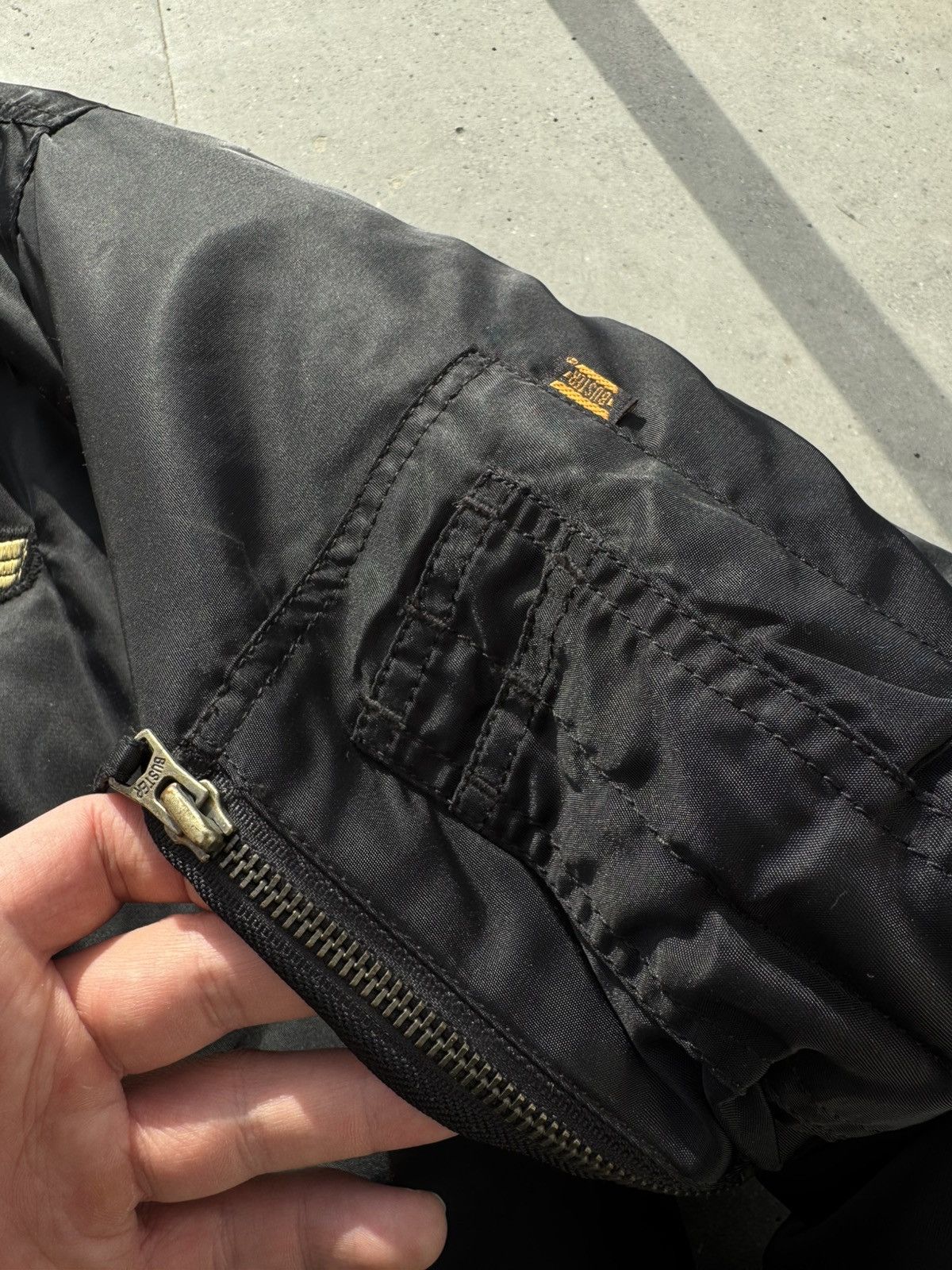 Alpha Industries Vintage boxy bomber Jacket MA-1 Flyers Intermediate Size US L / EU 52-54 / 3 - 5 Thumbnail