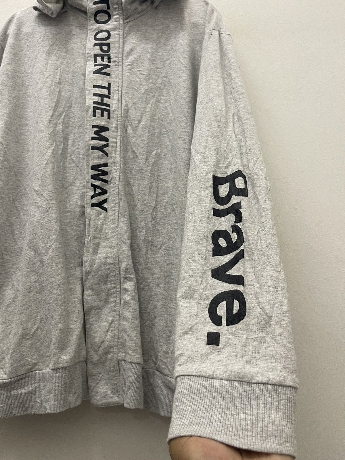 Japanese Brand Rare RAD CUSTOM Brave Ofwhite Style Removable Hoodie Size US S / EU 44-46 / 1 - 5 Thumbnail