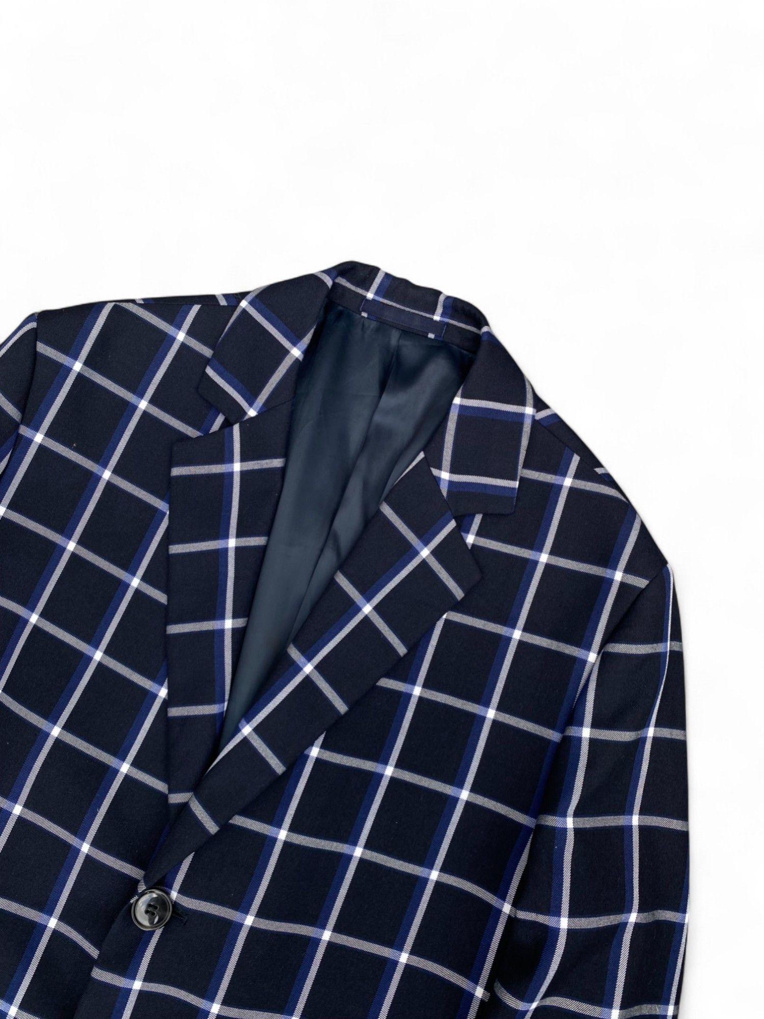 H&M H&M Studio Checkered Coat trench Size US M / EU 48-50 / 2 - 5 Thumbnail