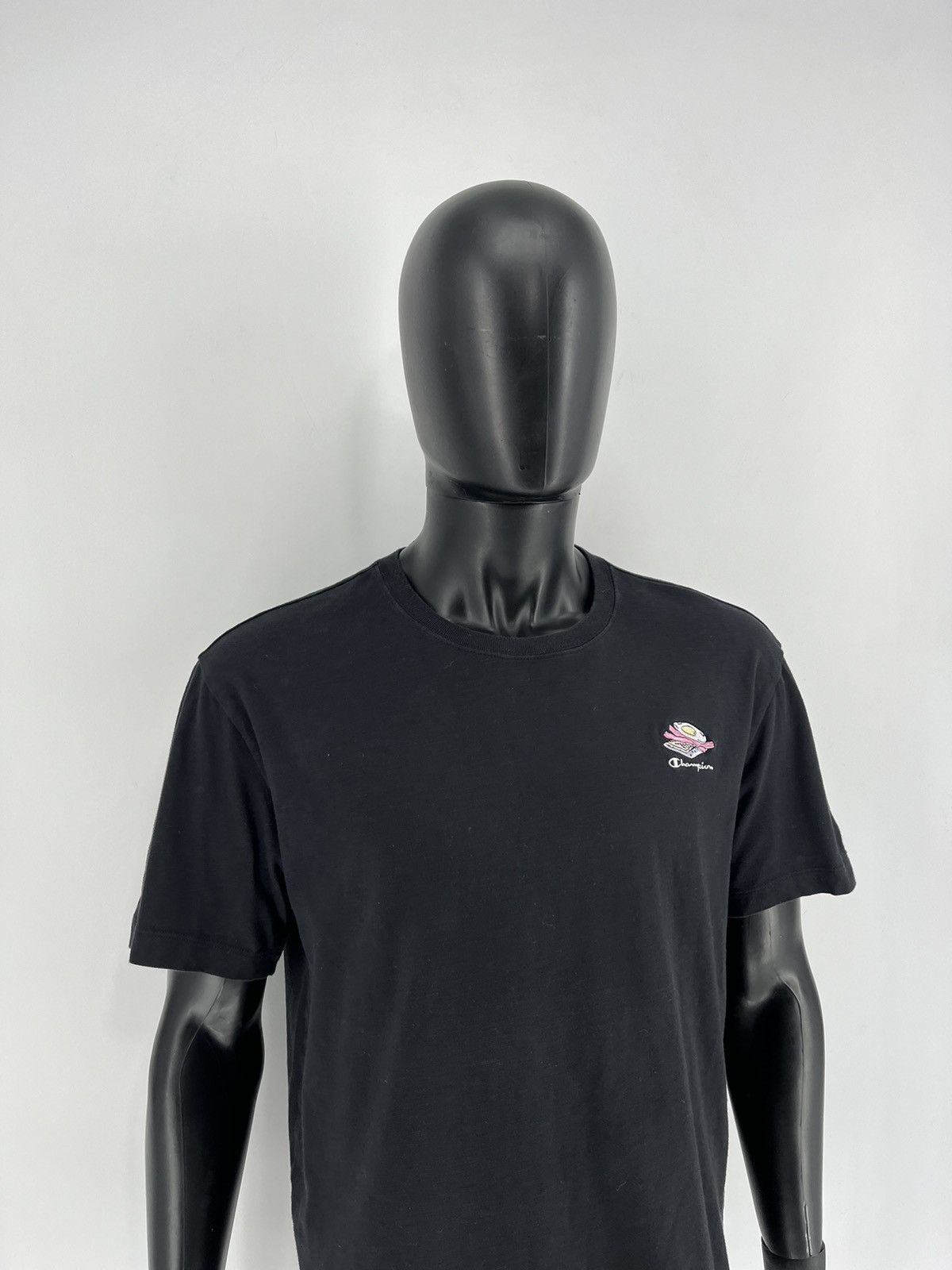 Champion Vintage Y2K Champion Humor Logo Streetwear T- Shirt Size US XL / EU 56 / 4 - 3 Thumbnail