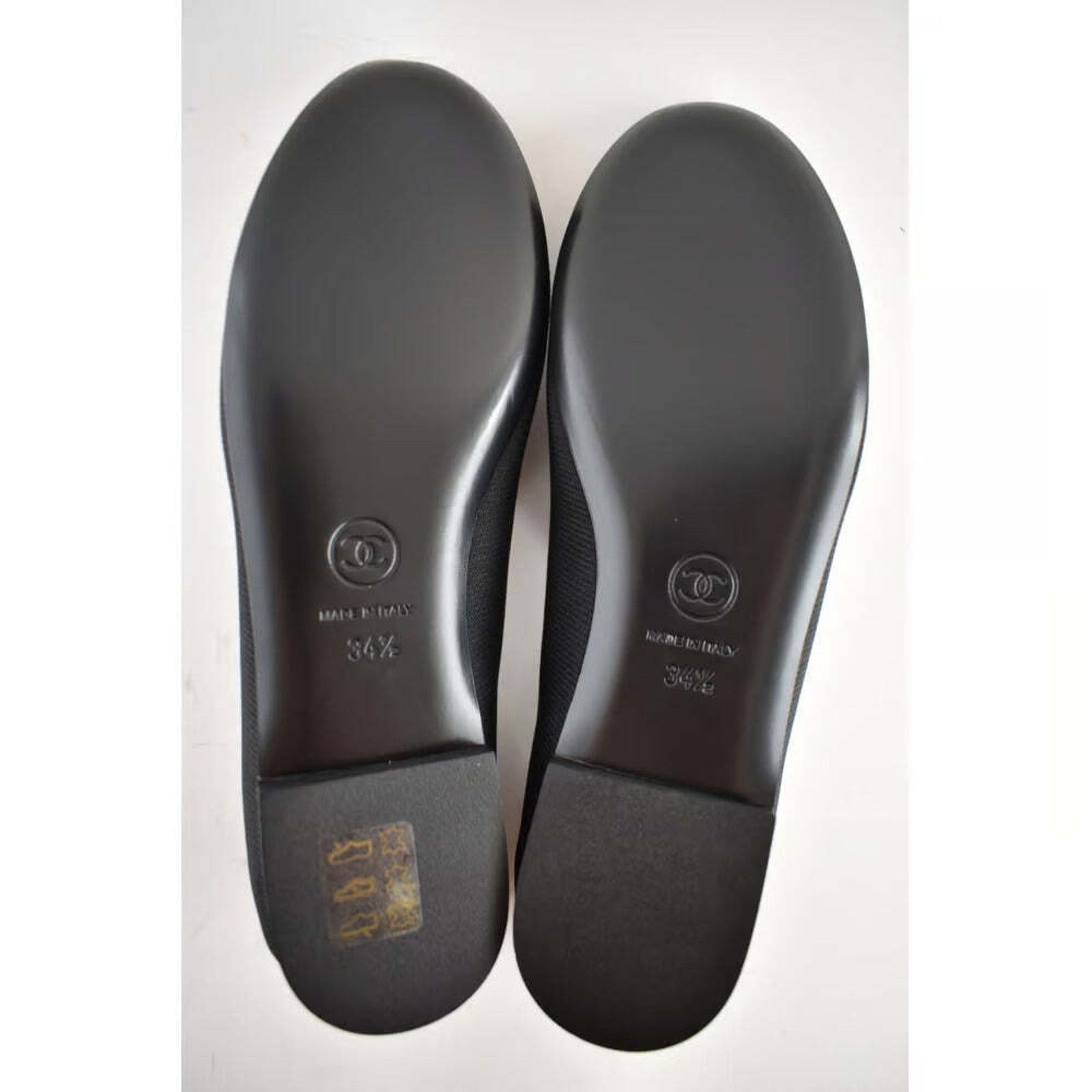Chanel Grosgrain Chain Around Mule Mocasin Ballet Loafer Flat 34.5 Size US 4.5 / IT 34.5 - 12 Thumbnail