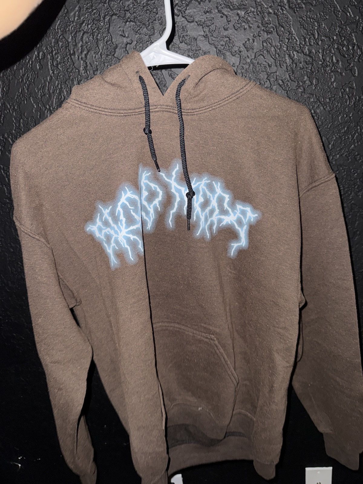 Travis Scott AstroWorld Wish You Were Here Tour Hoodie Brown Small Size US S / EU 44-46 / 1 - 2 Thumbnail