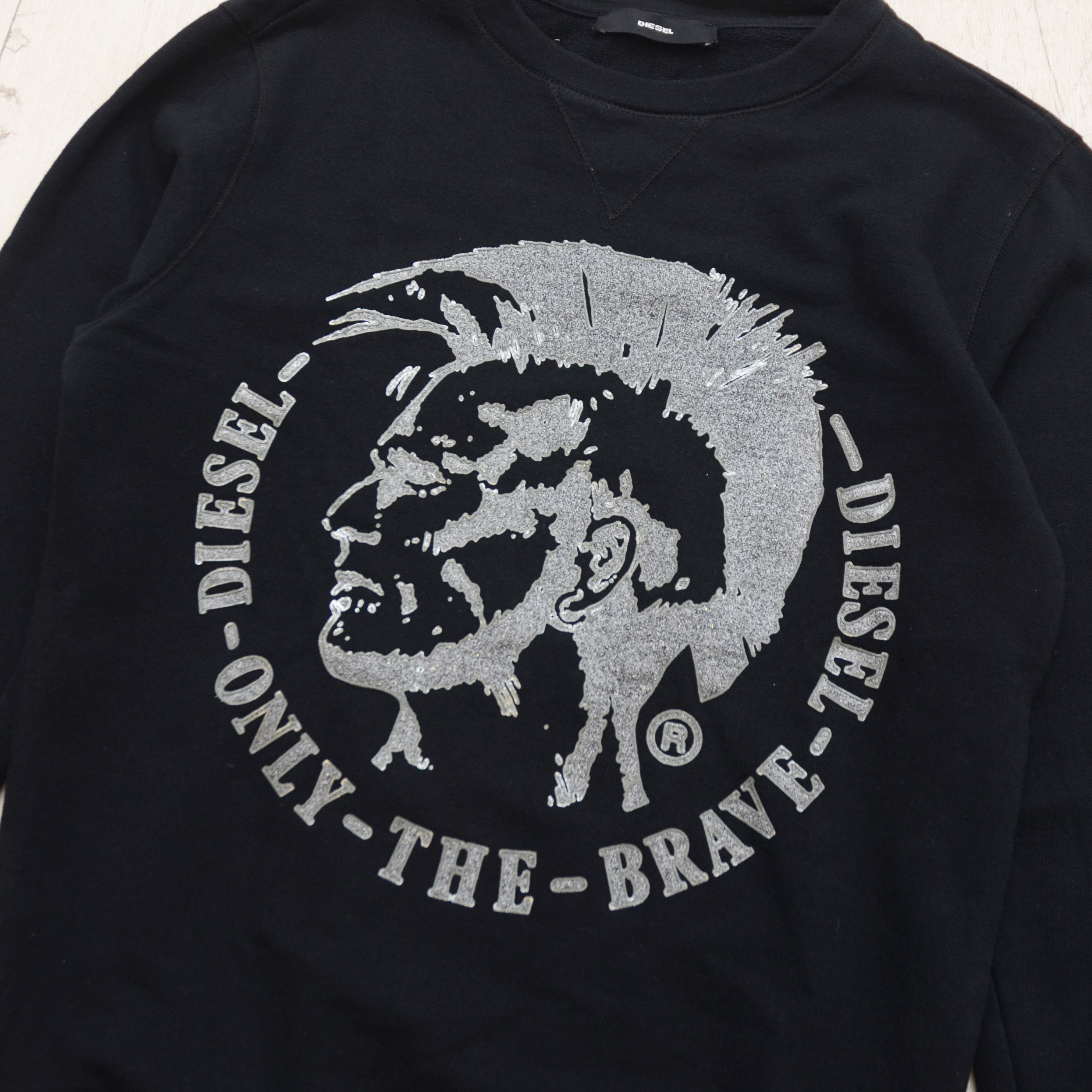 Diesel DIESEL Sweatshirts Size S Crew Neck Pullover Jumper Size S / US 4 / IT 40 - 5 Thumbnail