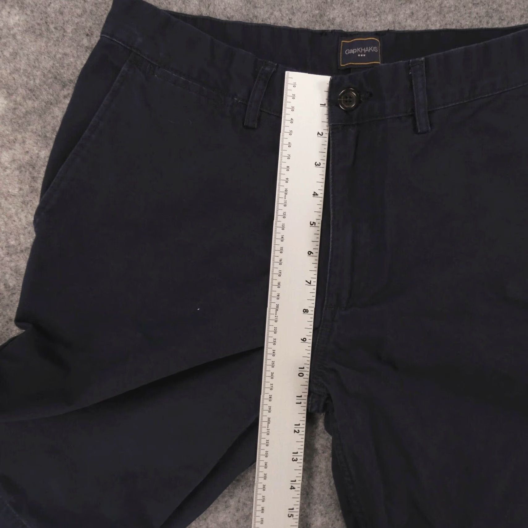 Gap Gap Shorts Mens 32 Chino Flat Front GapKhakis Navy Blue School Uniform Size US 32 / EU 48 - 6 Thumbnail
