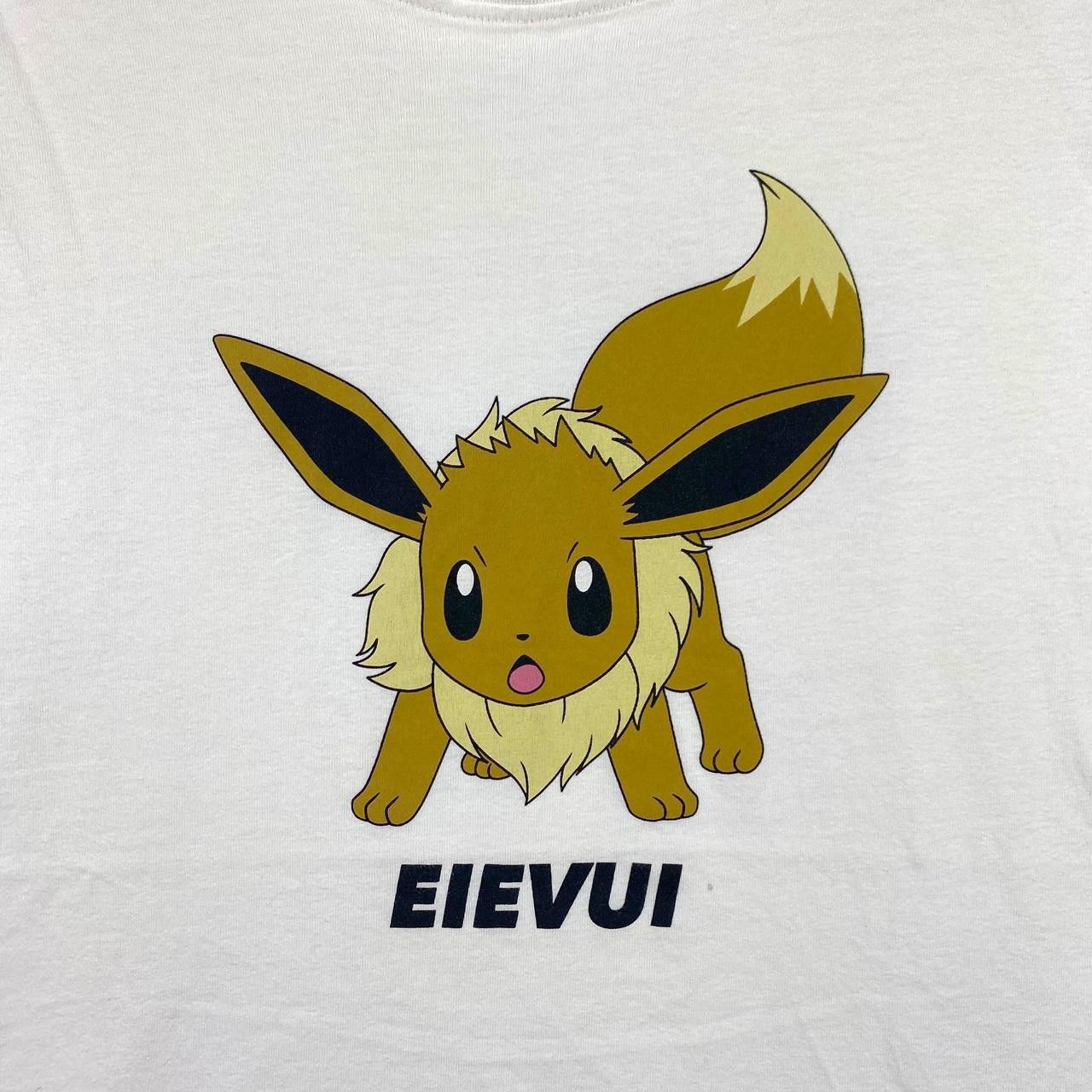 Anime POKEMON NINTENDO EEVEE Evolutions Eievui Tee Shirt Top Size M / US 6-8 / IT 42-44 - 3 Thumbnail