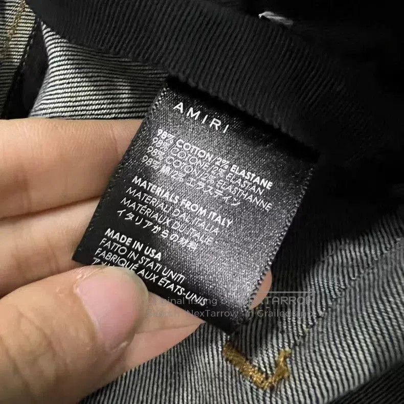 Amiri AMIRI Washed Distressed Denim Jeans. Size US 32 / EU 48 - 5 Thumbnail