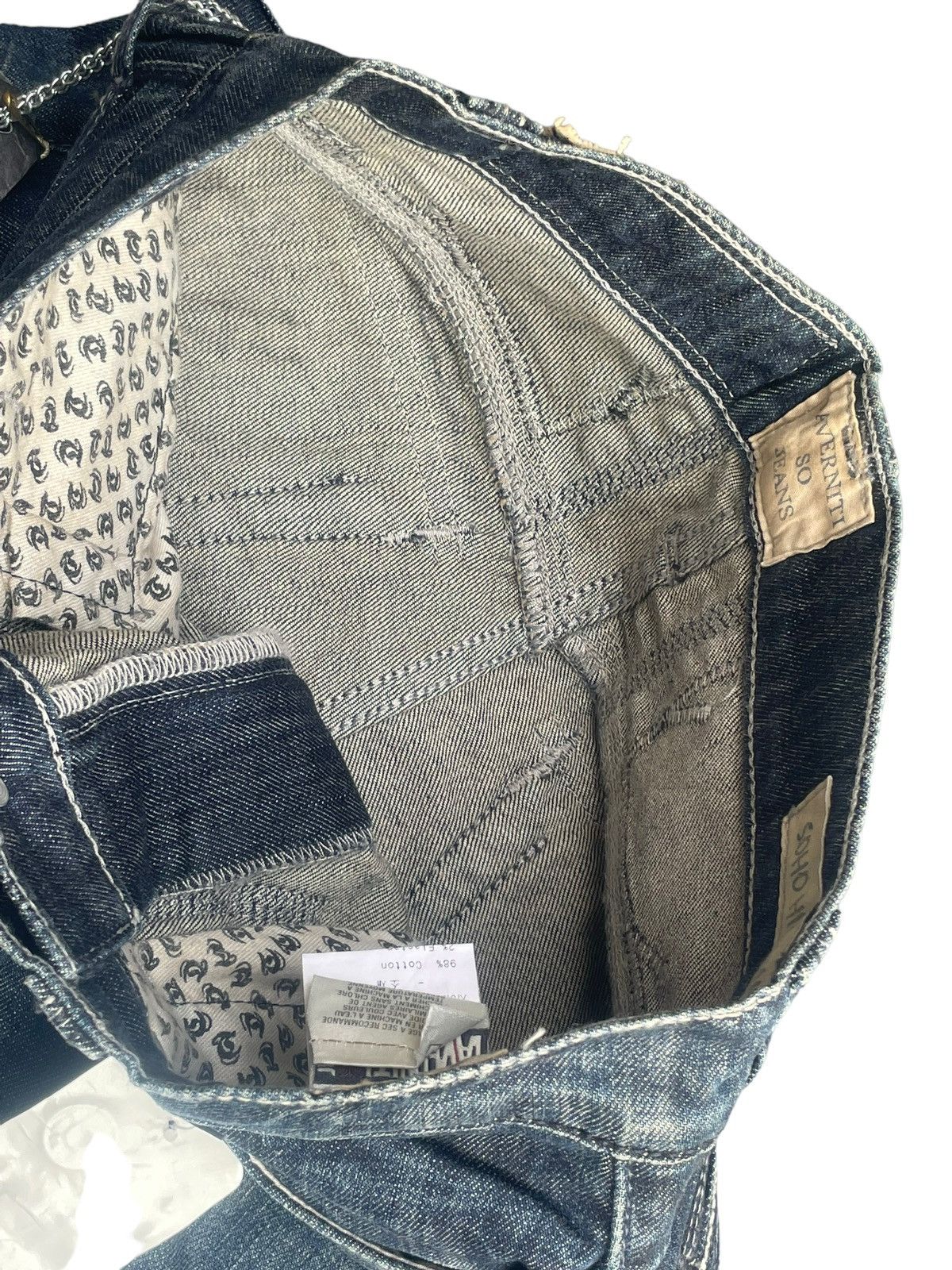 Designer × Jimmy Taverniti Jimmy Taverniti Wide Leg Denim Size 26" / US 2 / IT 38 - 5 Thumbnail