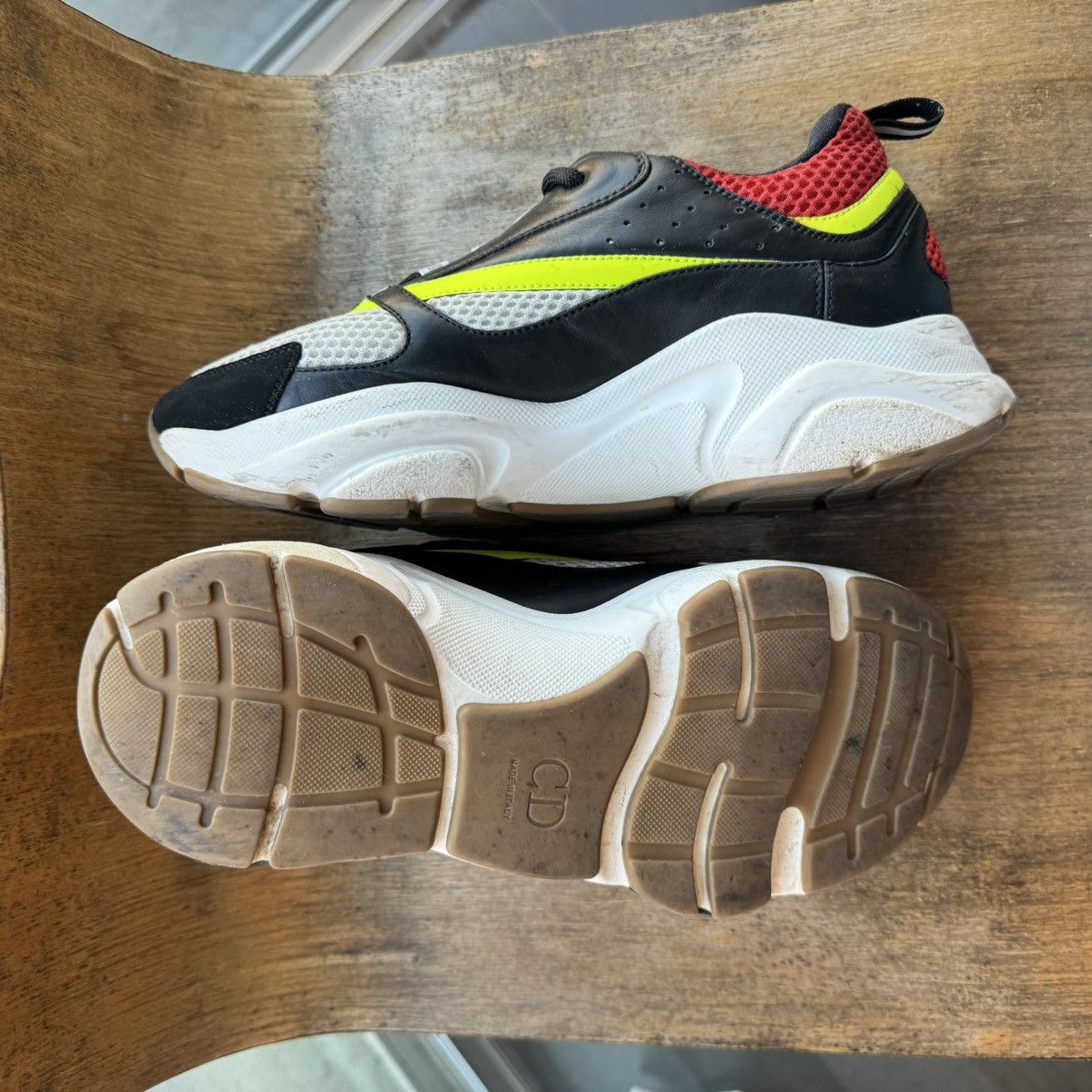 Dior Dior Homme B22 Colorblock Chunky Sneakers Size US 8 / EU 41 - 4 Thumbnail