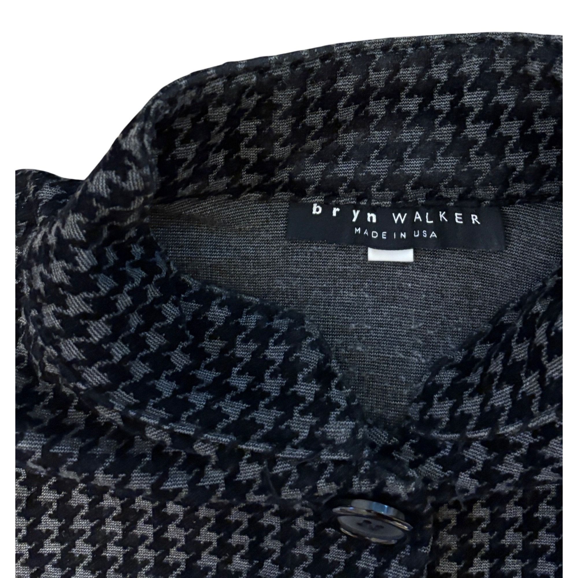 Bryn Walker Bryn Walker XS Danuta Jacket Houndstooth Memory Crunch Jacqu Size XS / US 0-2 / IT 36-38 - 5 Thumbnail