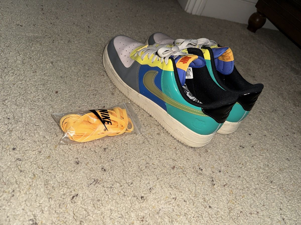 Nike × Undefeated Nike X Undefeated Air Force 1 Size US 11.5 / EU 44-45 - 1 Thumbnail