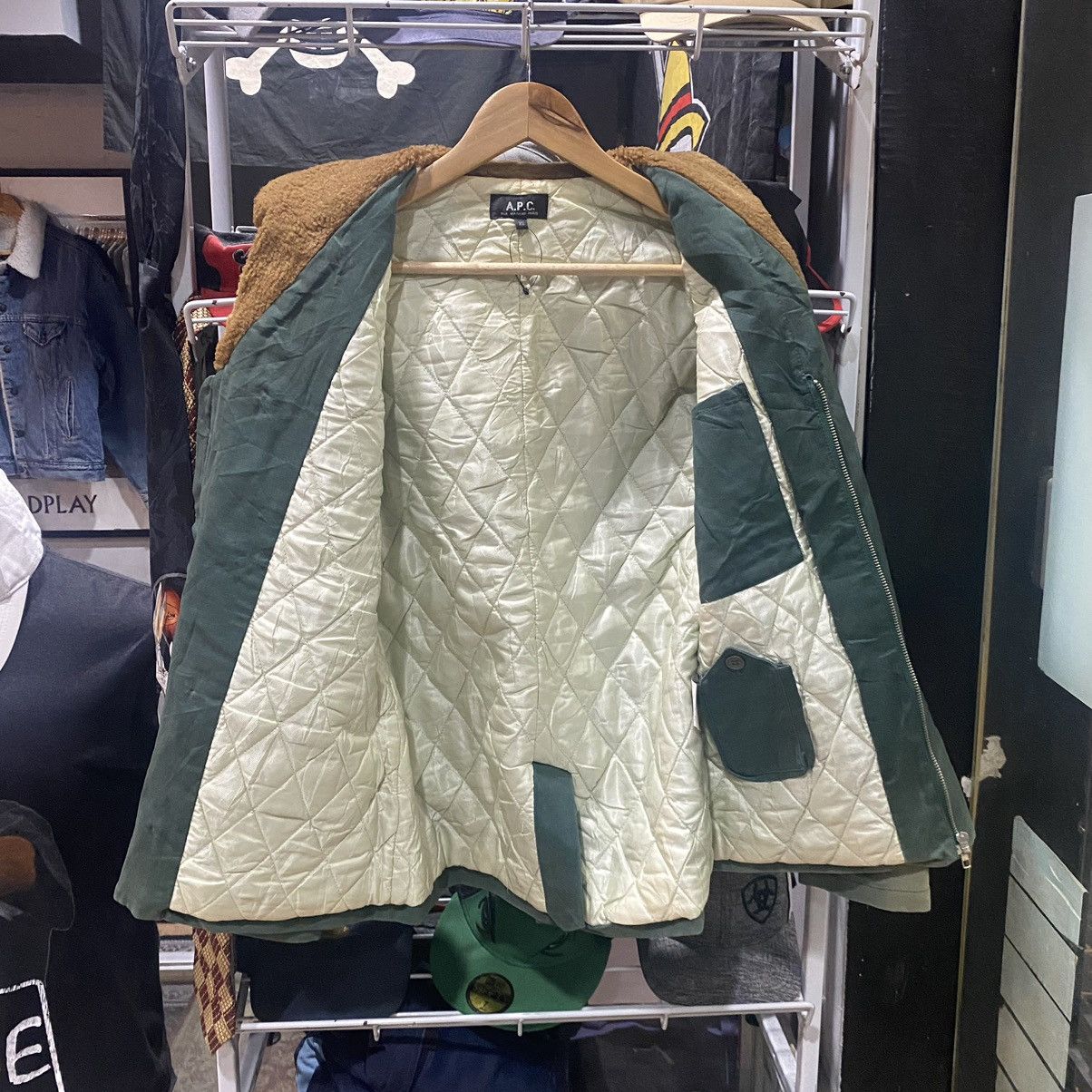 A.P.C. APC Fur Multi Pocket Jacket Size US XS / EU 42 / 0 - 3 Thumbnail