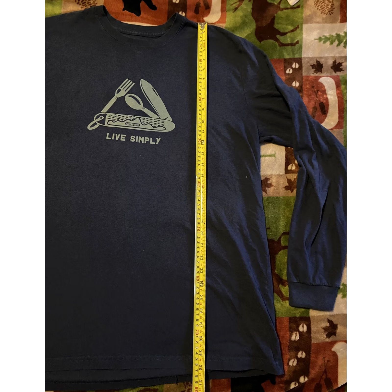 Patagonia Patagonia Live Simply Long Sleeve Shirt XL Navy Men’s Casual Activewear XS? Size US XL / EU 56 / 4 - 5 Thumbnail