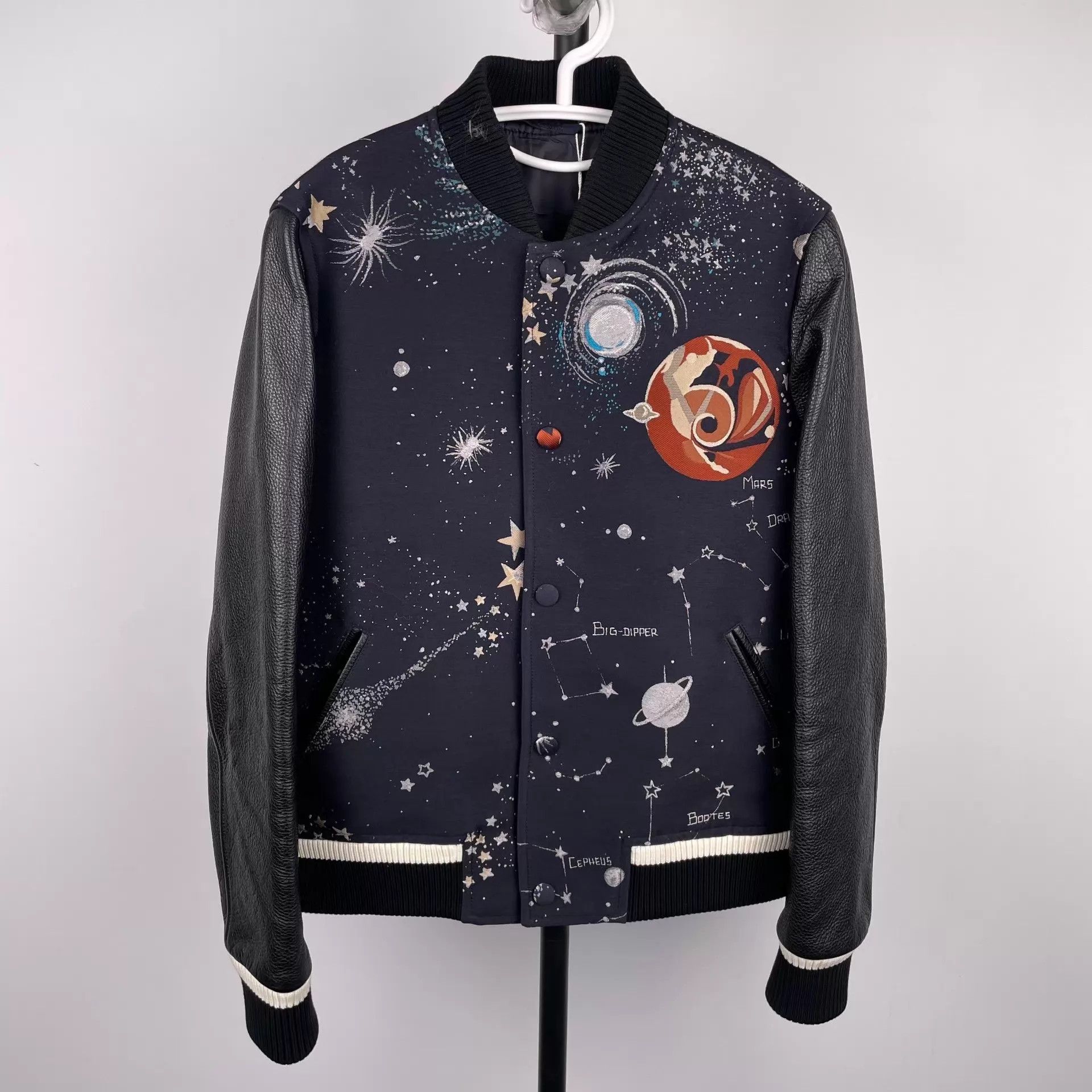 Valentino Valentino Black Baseball Jacket Size US S / EU 44-46 / 1 - 1 Thumbnail