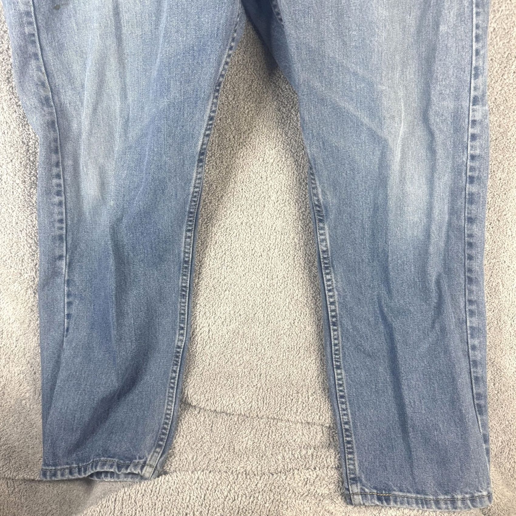 Levi's Levi's 505 Jeans Mens 38x29 Light Wash Denim Straight Regular Fit Casual Denim Pants blue straight leg 505 Mens Size US 38 / EU 54 - 2 Thumbnail