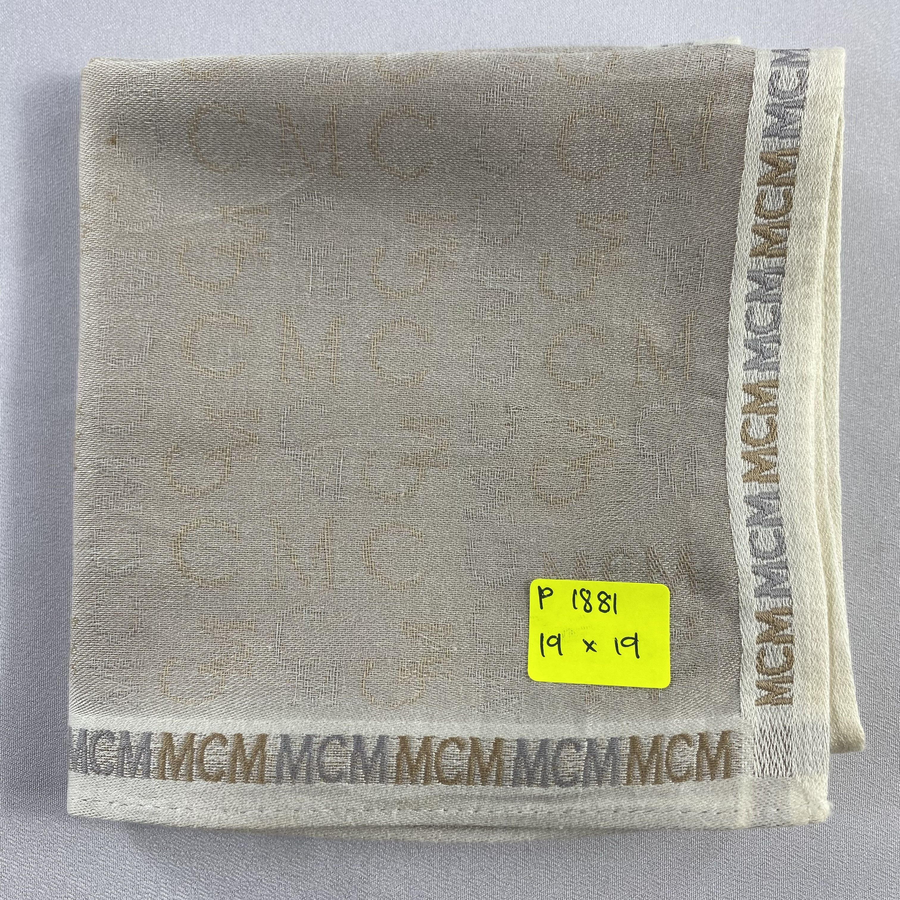MCM × Vintage MCM Neckerchief / Bandana / Handkerchief-P1881 Size ONE SIZE - 6 Thumbnail