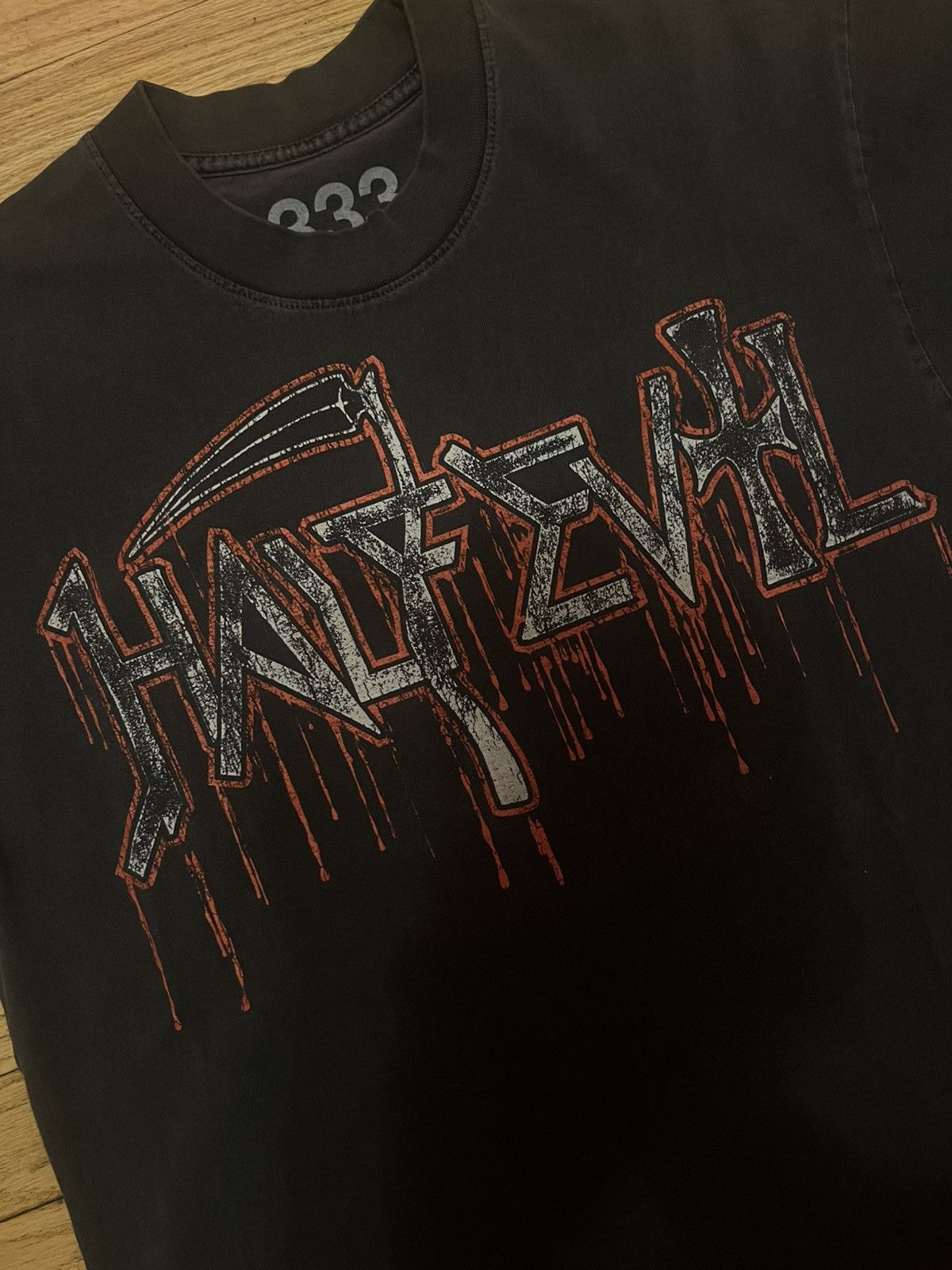 Half Evil Half evil “death is evil” tee Size US M / EU 48-50 / 2 - 2 Thumbnail
