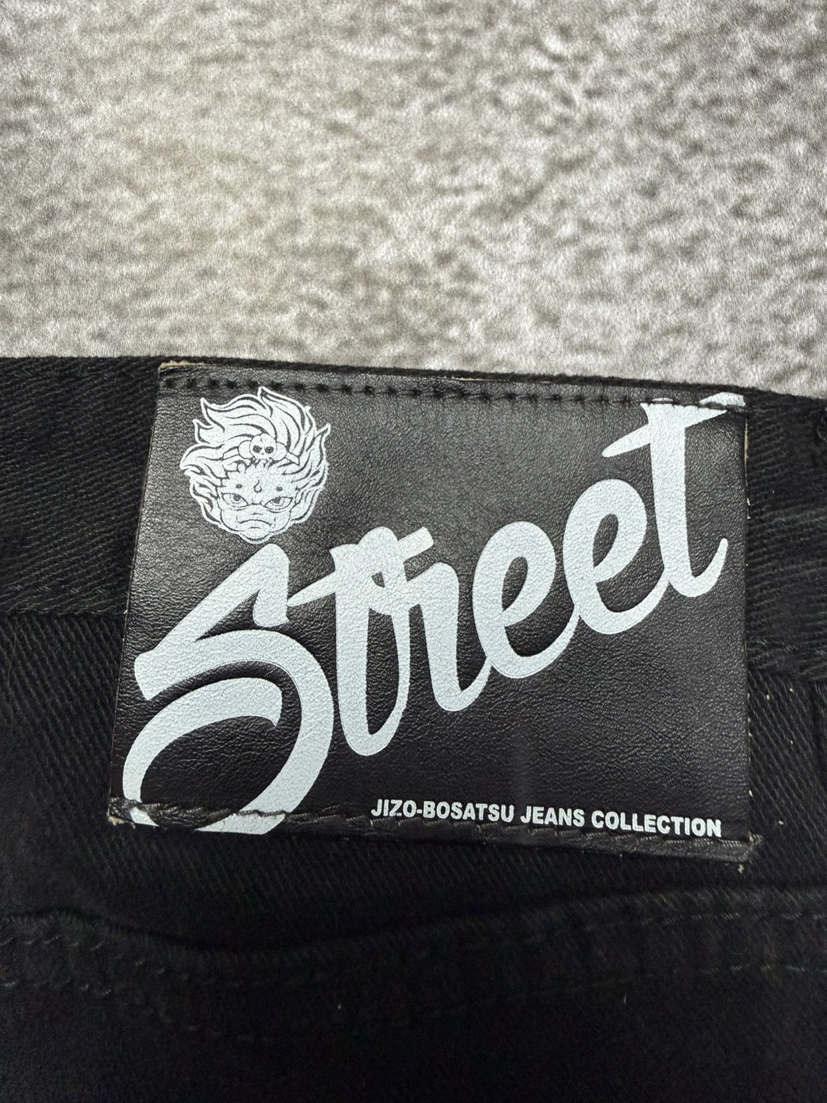 Japanese Brand Distressed black jeans denim jizo-botatsu skull Size US 30 / EU 46 - 12 Thumbnail