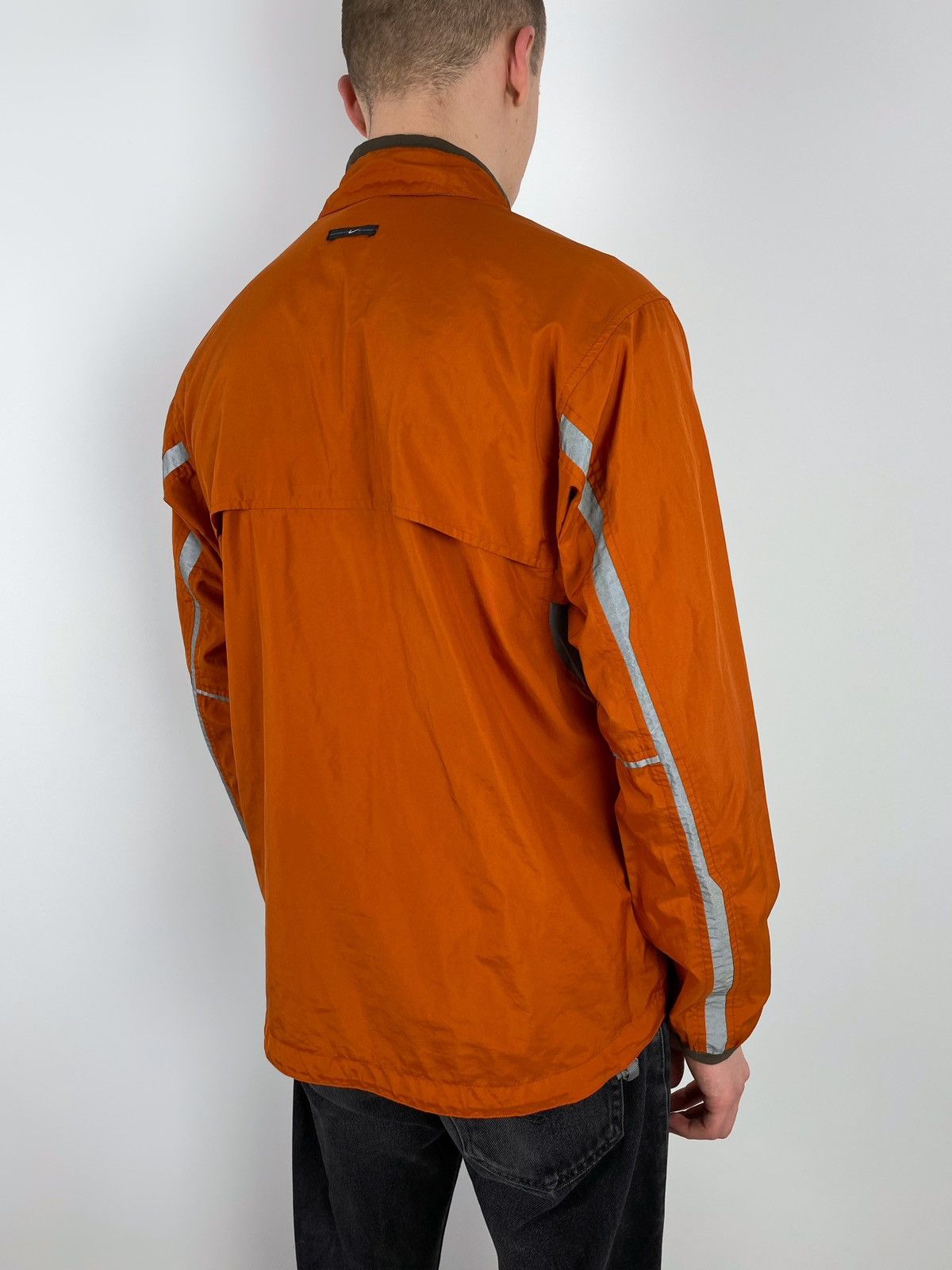 Vintage Y2K Vintage Nike Mini Swoosh Reflective Light Jacket Size US M / EU 48-50 / 2 - 17 Thumbnail