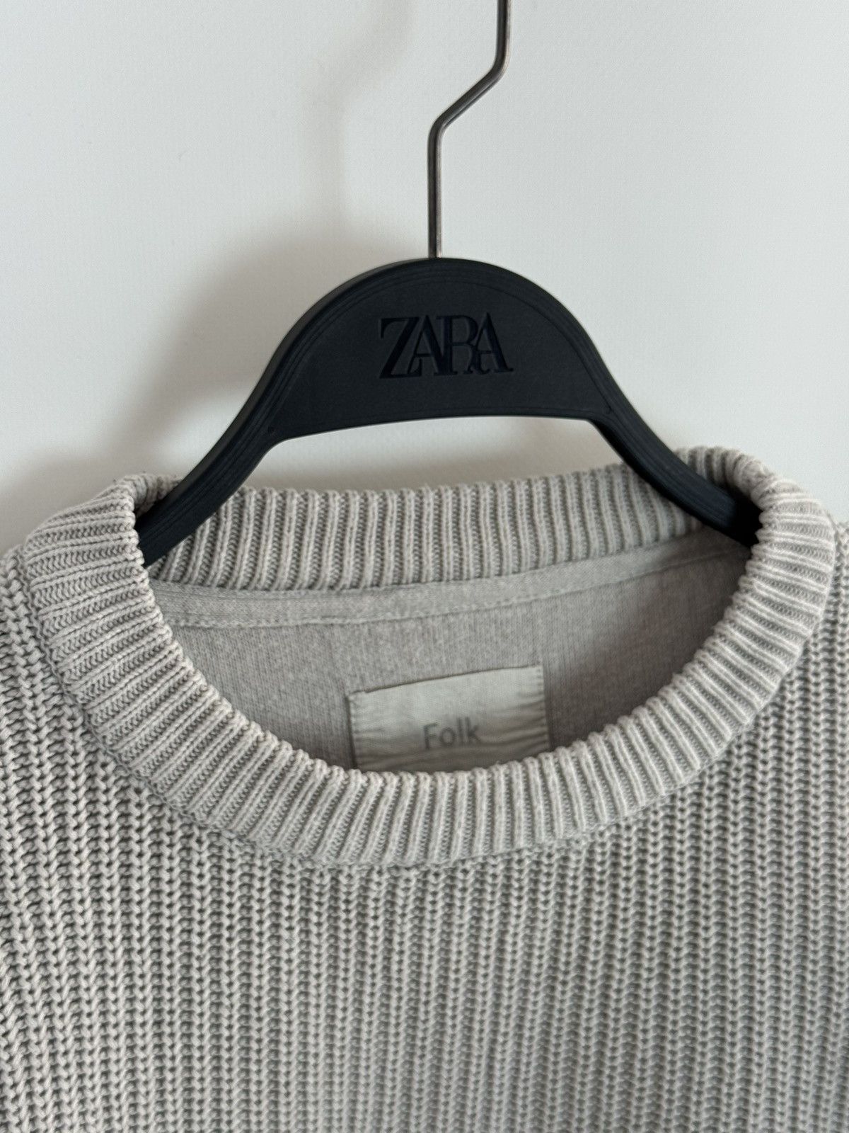 Folk Folk Knitted Cotton Basic Sweater Size US M / EU 48-50 / 2 - 5 Thumbnail