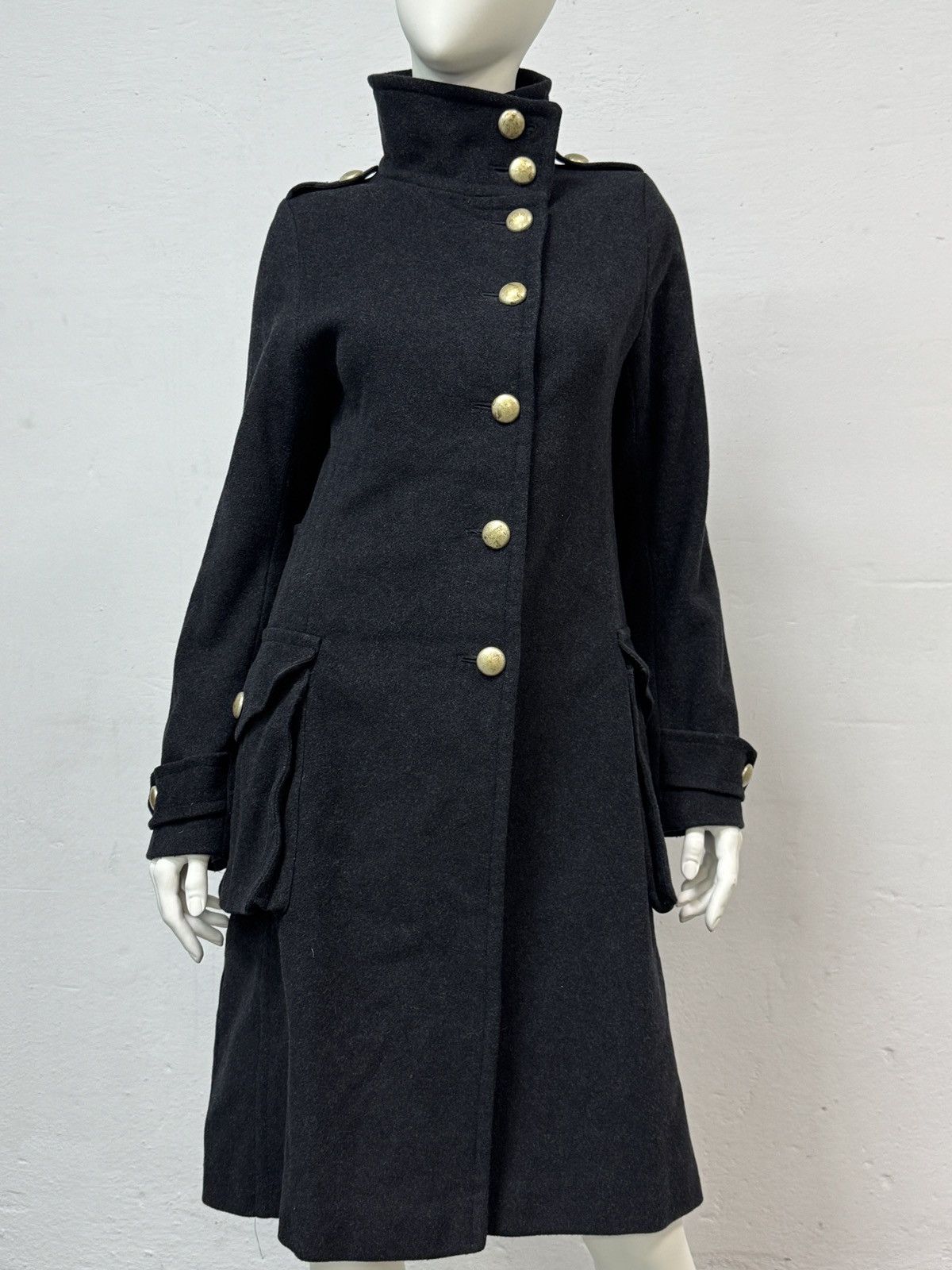 Vintage Vintage y2k Wool Coat Size M / US 6-8 / IT 42-44 - 1 Thumbnail