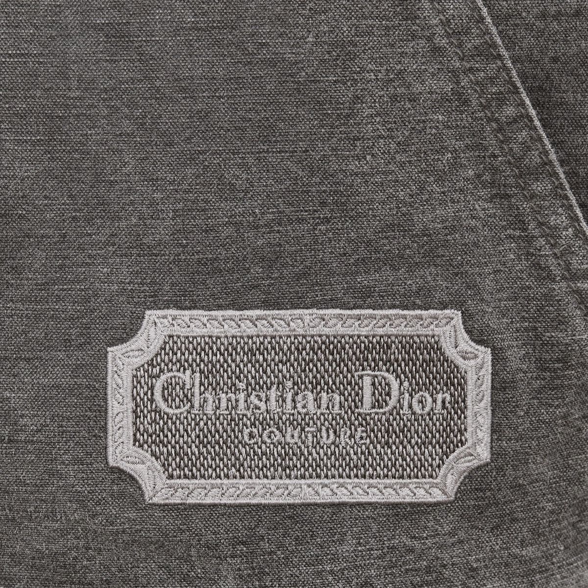 Dior o1bcso1str1224 Couture Zipped Blouson in Grey Size US M / EU 48-50 / 2 - 3 Thumbnail