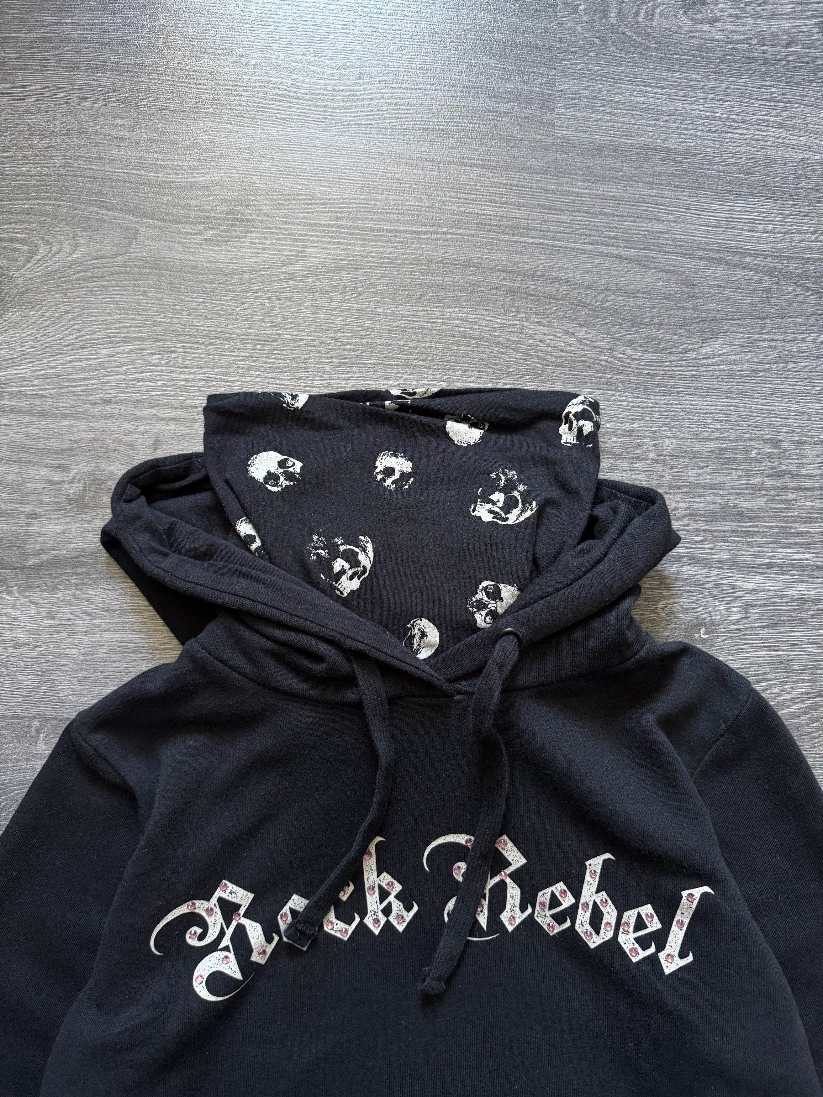 Affliction Vintage Y2K Rock Rebel skull tribal zip hoodie with buff Size L / US 10 / IT 46 - 5 Thumbnail