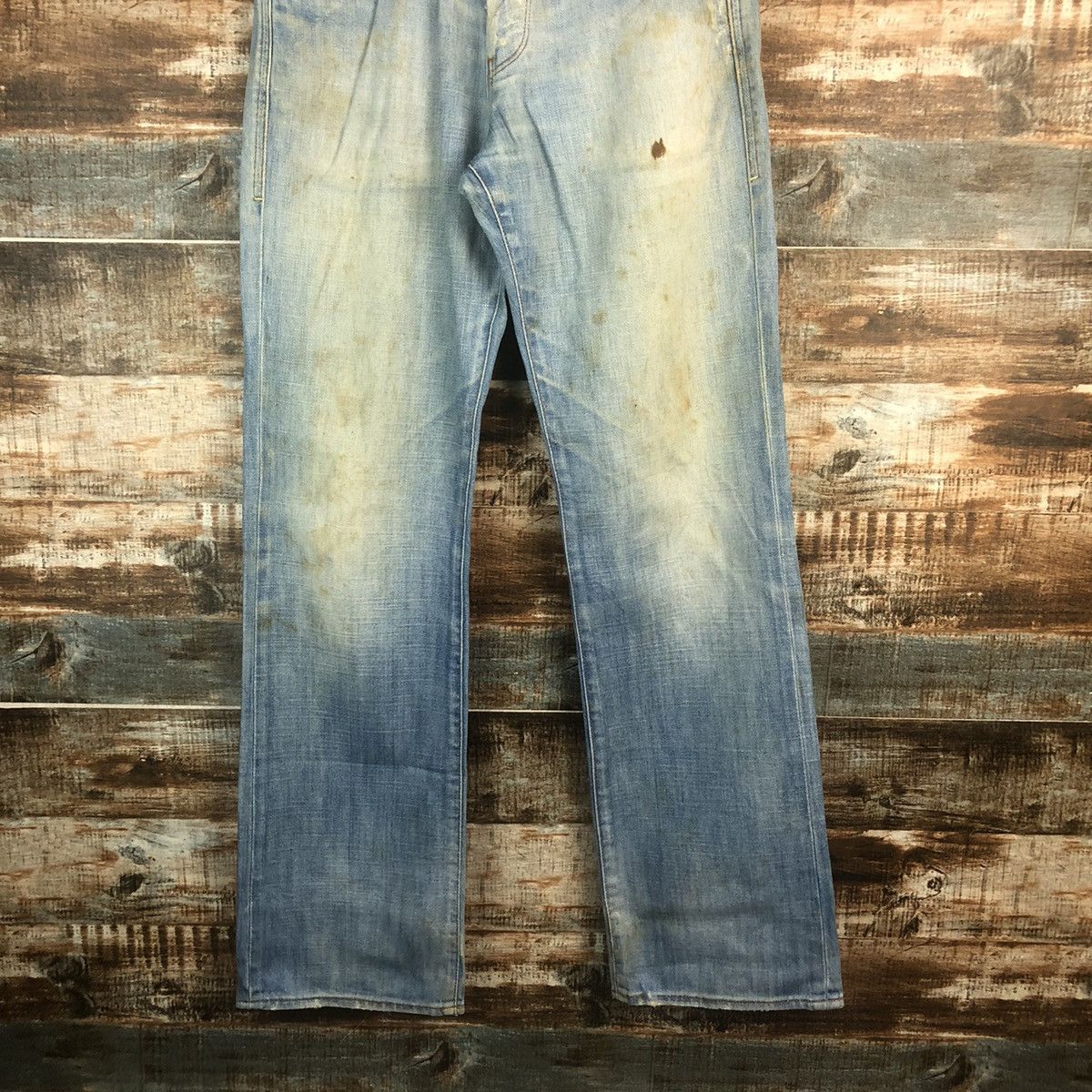 Jack & Jones DL Jack Jones Blue Denim Pants #C295 Size US 32 / EU 48 - 3 Thumbnail