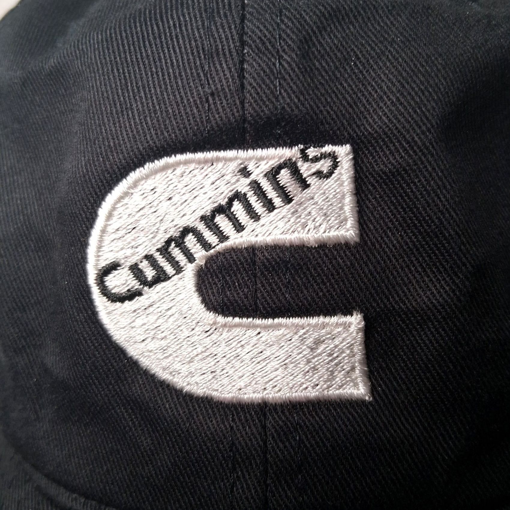Diesel Cummins Diesel Engine Cap Hat Black Cotton Twill Snap Back Men Ver. Baseball Cap Diesel Truck Motors Embroidered Logo Adjustable Snap Back Size ONE SIZE - 3 Thumbnail