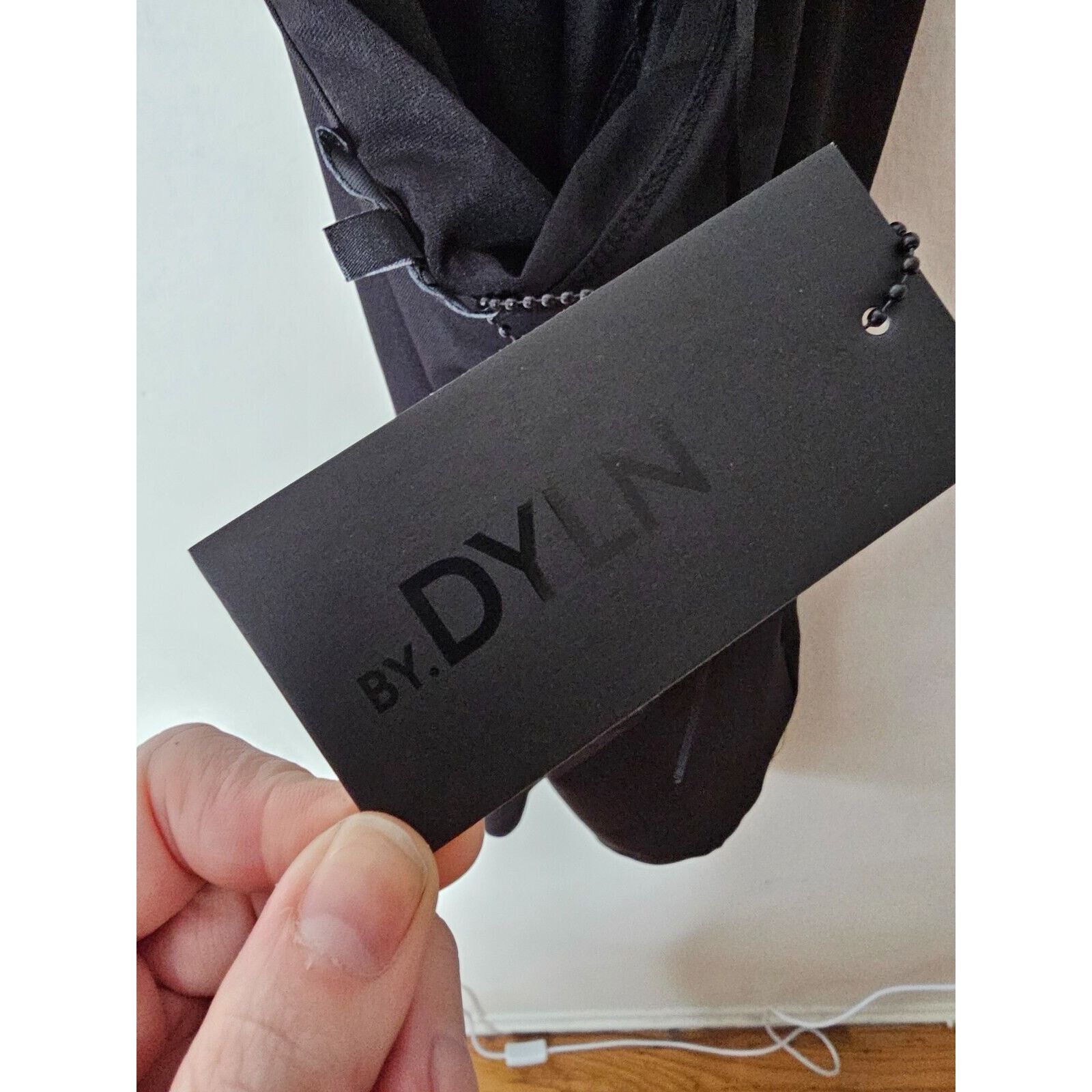 Other Dyln Black Aida V Halter Top Key Hole Front Cutouts Dress XS Size XS / US 0-2 / IT 36-38 - 4 Thumbnail