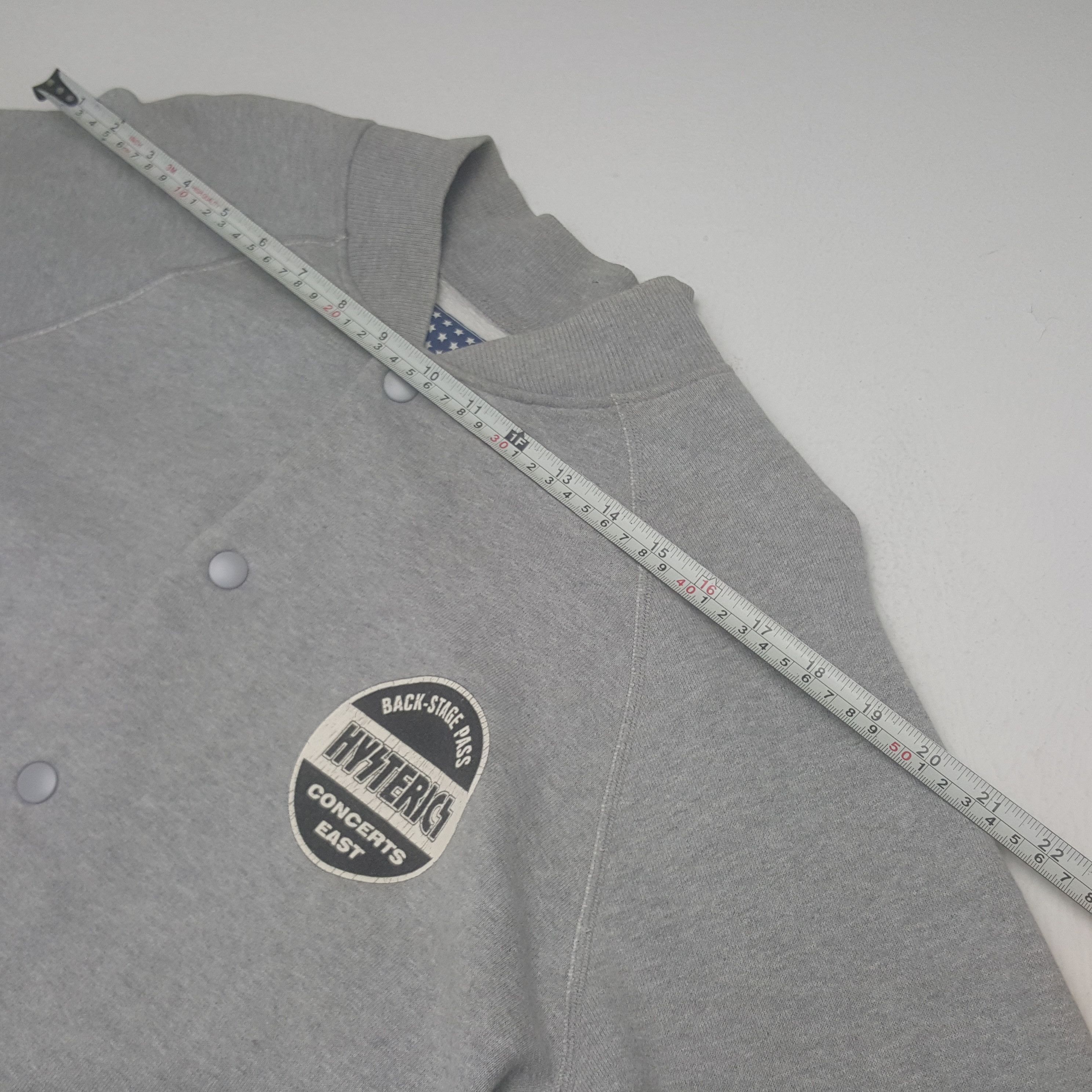 Hysteric Glamour × Vintage Vintage Hysteric Glamour Rainbow Varsity Jacket Size US M / EU 48-50 / 2 - 8 Thumbnail