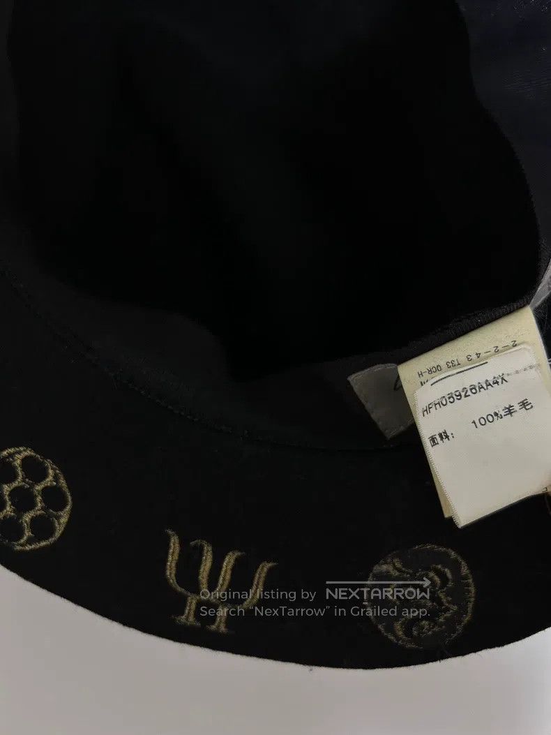 Yohji Yamamoto Yohji Yamamoto Wool top hat Size ONE SIZE - 6 Thumbnail