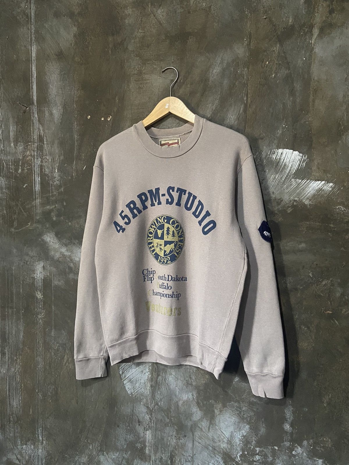 45rpm Vintage 45RPM Studio Sweatshirts Size US M / EU 48-50 / 2 - 2 Thumbnail