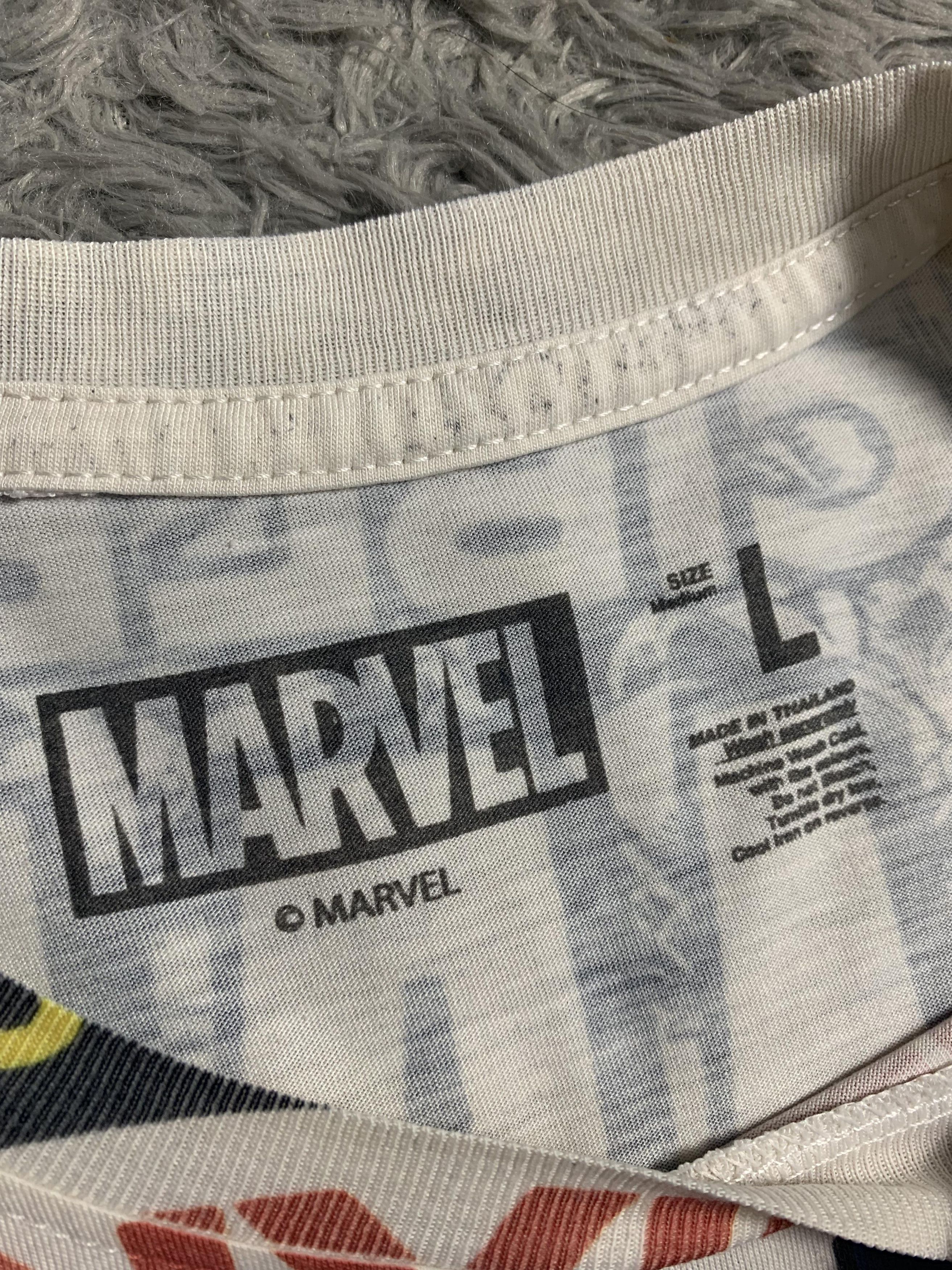 Vintage Vintage 90s Marvel Comics Iron Man All Over Print AOP Tee Size US L / EU 52-54 / 3 - 3 Thumbnail