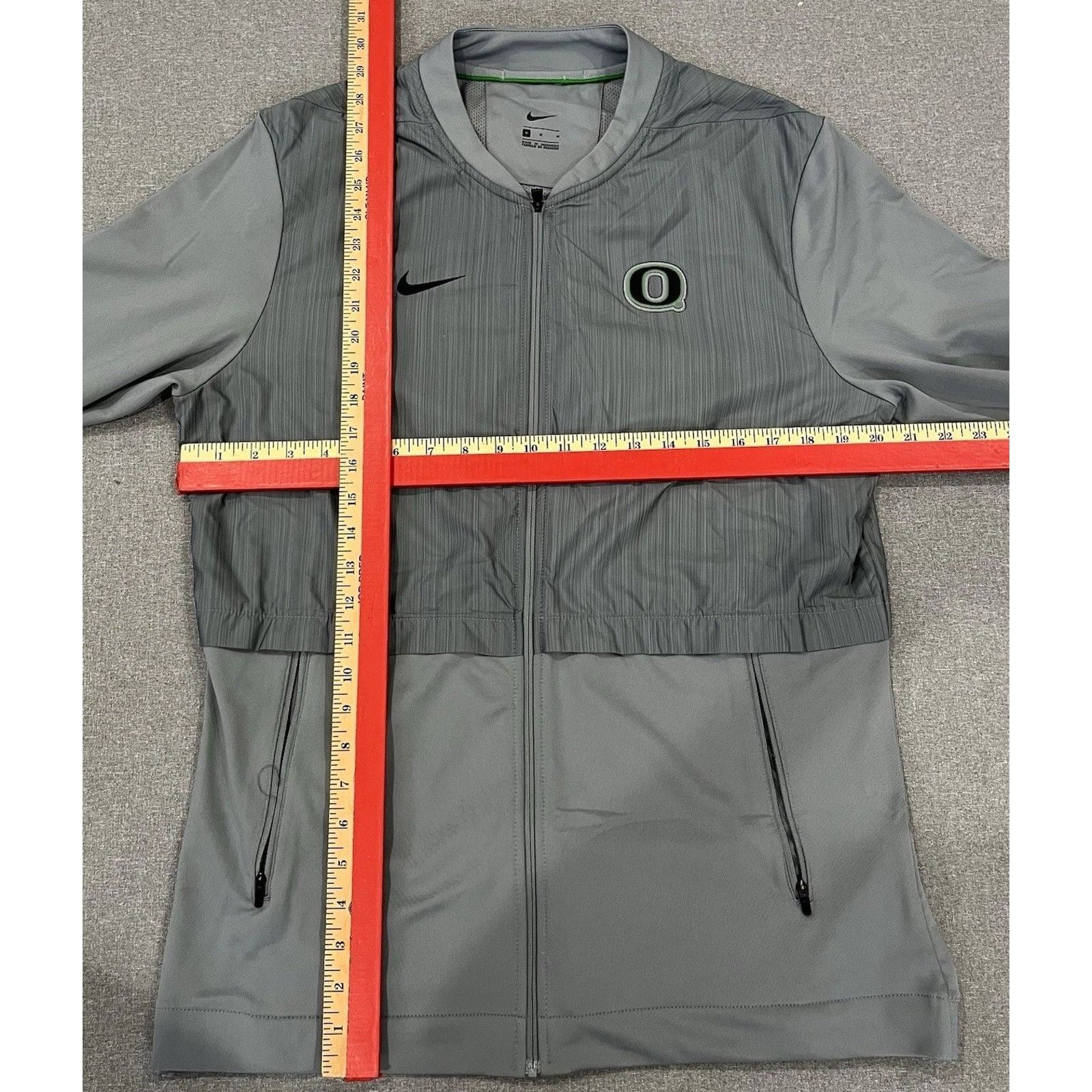 Nike Nike Oregon Ducks Jacket Mens Medium M Grey Full Zip Bomber Size US M / EU 48-50 / 2 - 3 Thumbnail
