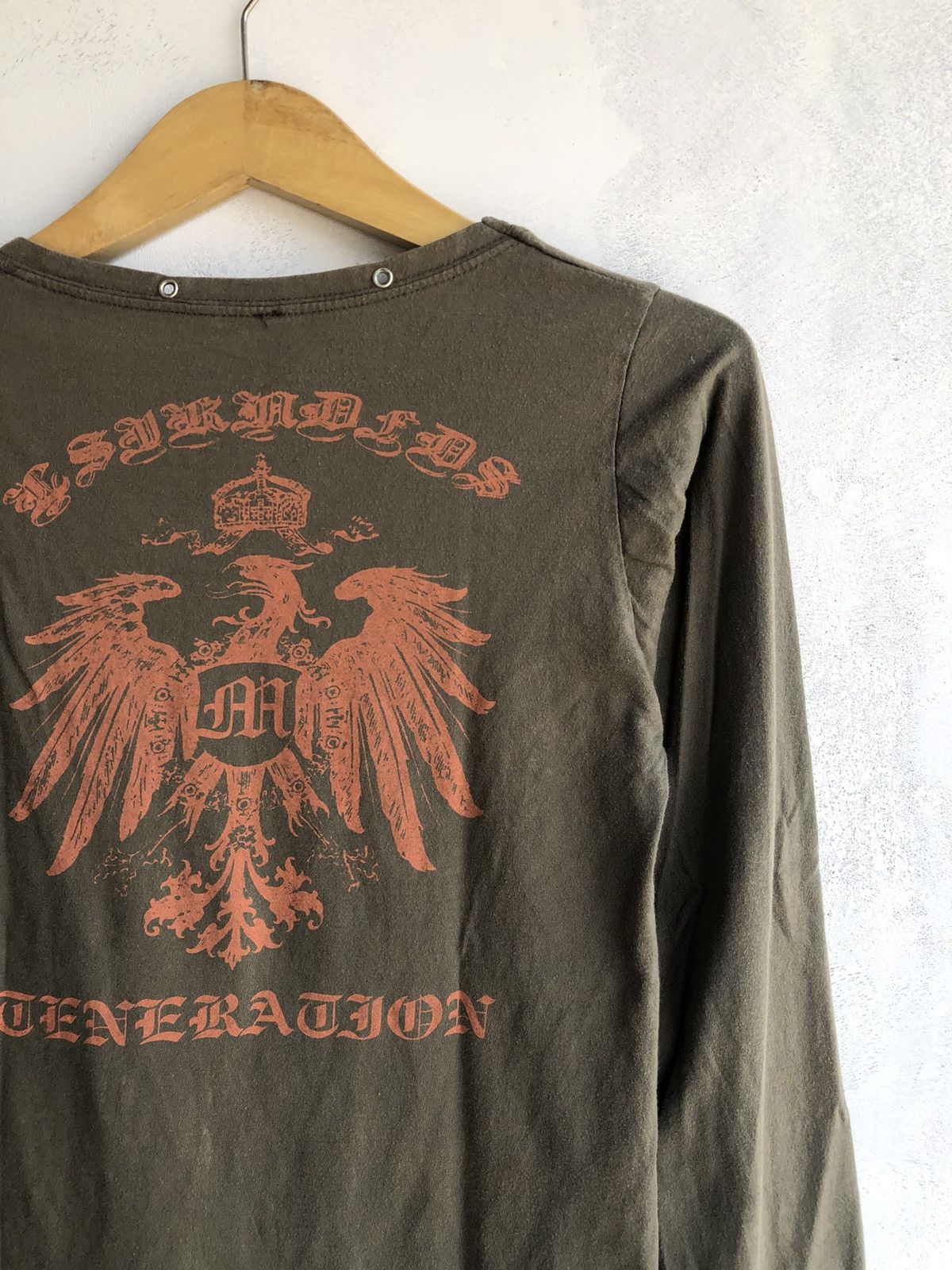 Hysteric Glamour Japanese Studded Poem Long sleeve Ifsixwasnine Style Size US M / EU 48-50 / 2 - 3 Thumbnail