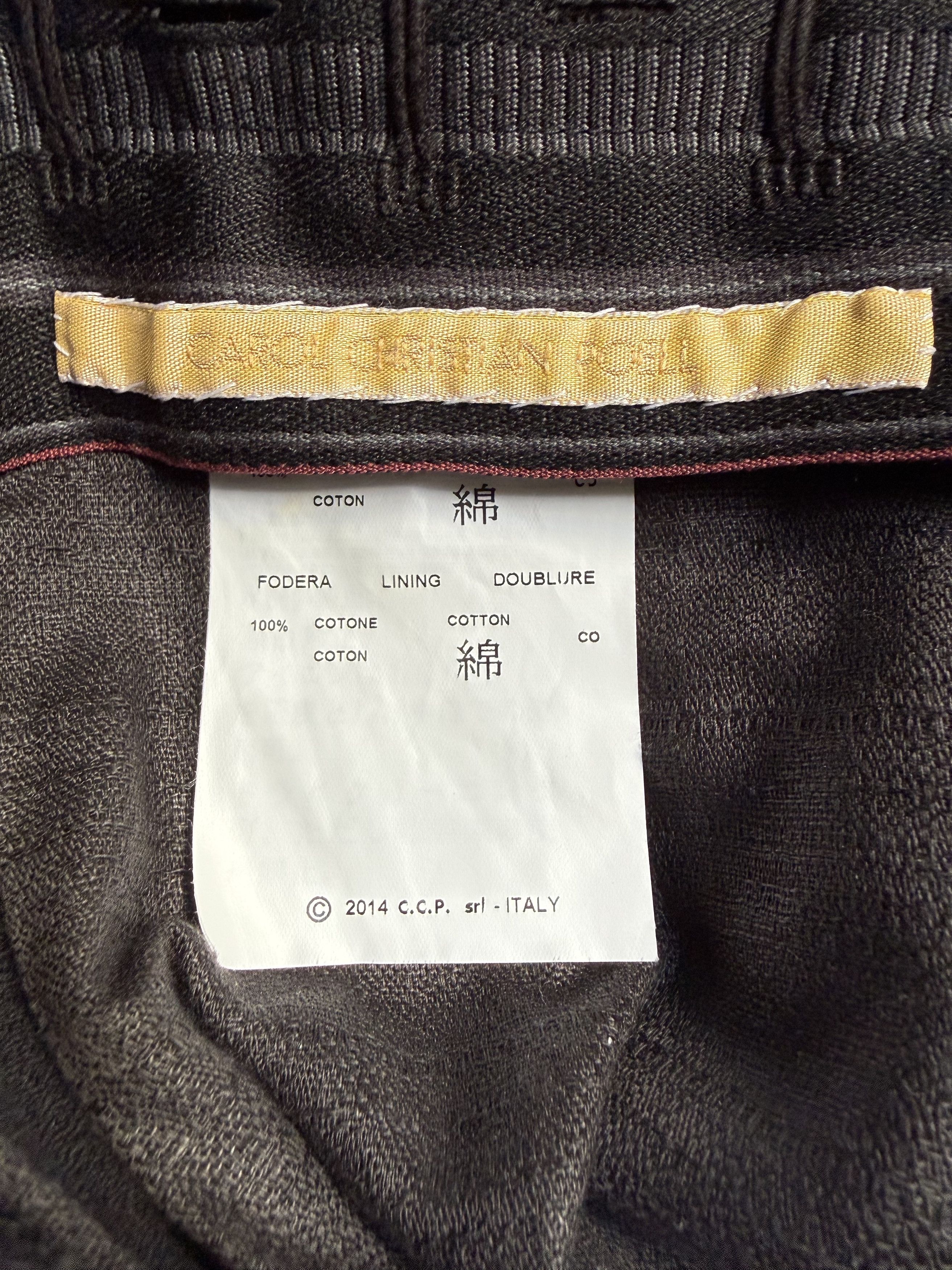 Carol Christian Poell CAROL CHRISTIAN POELL-PANTS-SIZE-48-NEW Size US 32 / EU 48 - 14 Thumbnail