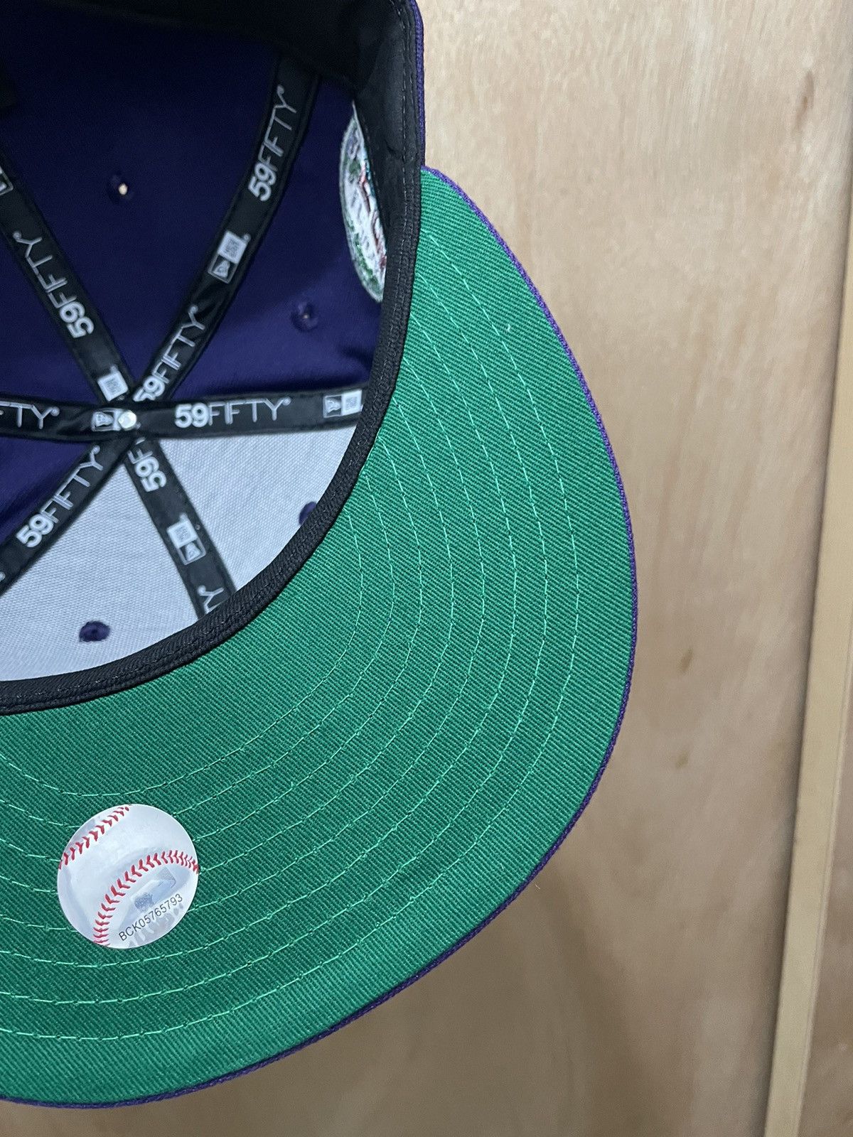 New Era Myfitteds ams collab New York Mets 50th anniversary 7 1/4 Size ONE SIZE - 6 Thumbnail